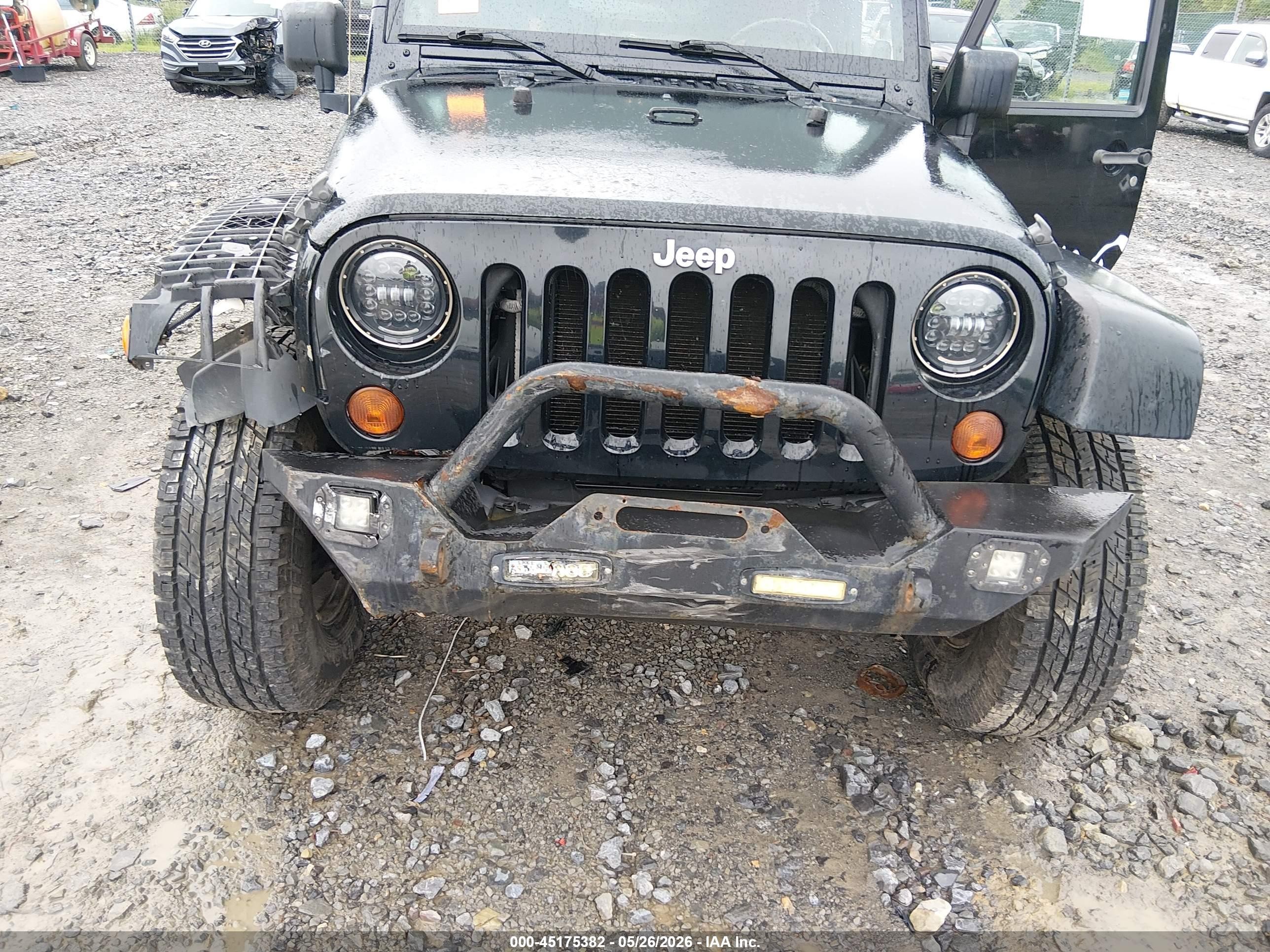2010 Jeep Wrangler Sport Black vin: 1J4AA2D16AL173323
