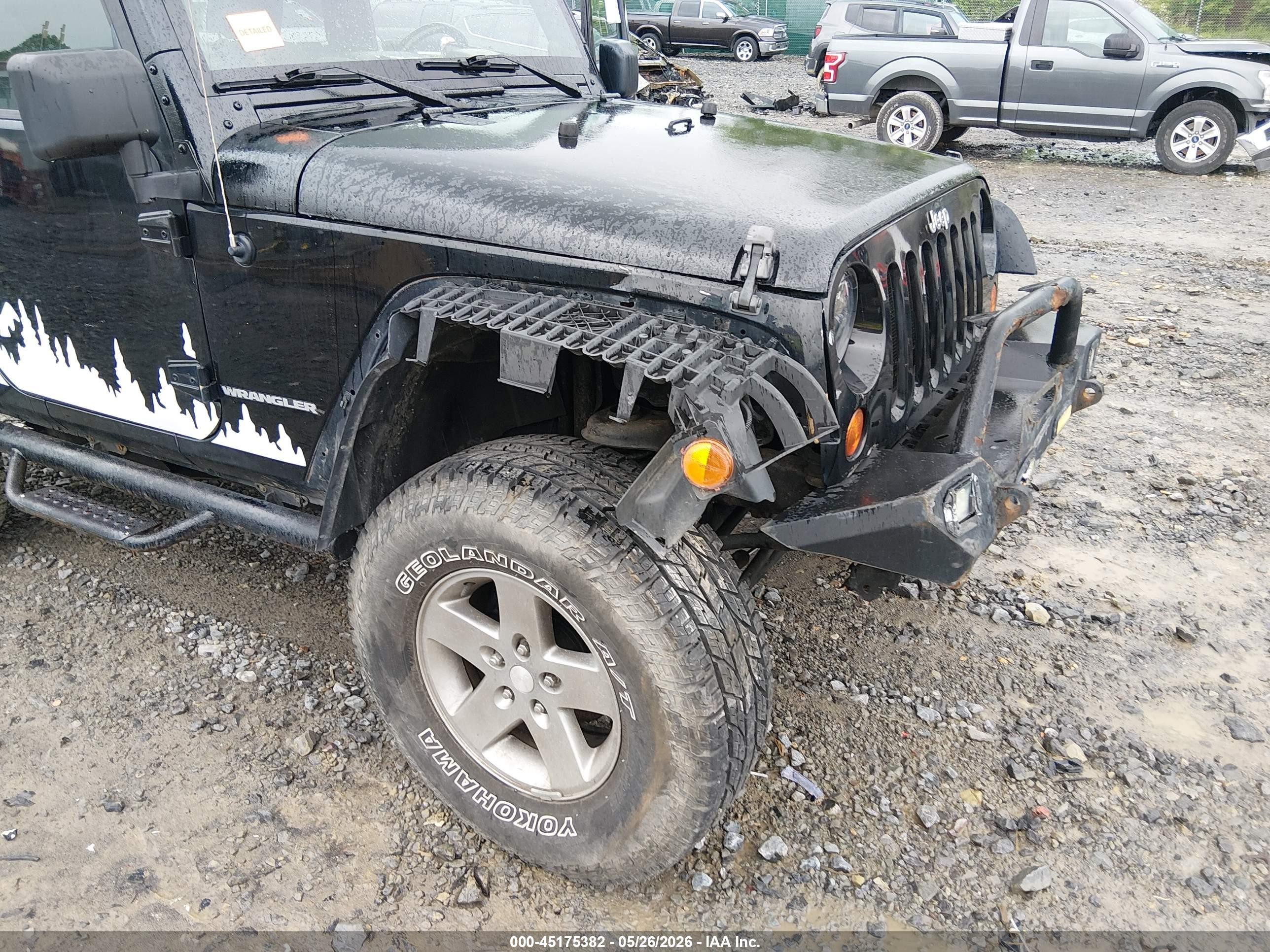 2010 Jeep Wrangler Sport Black vin: 1J4AA2D16AL173323