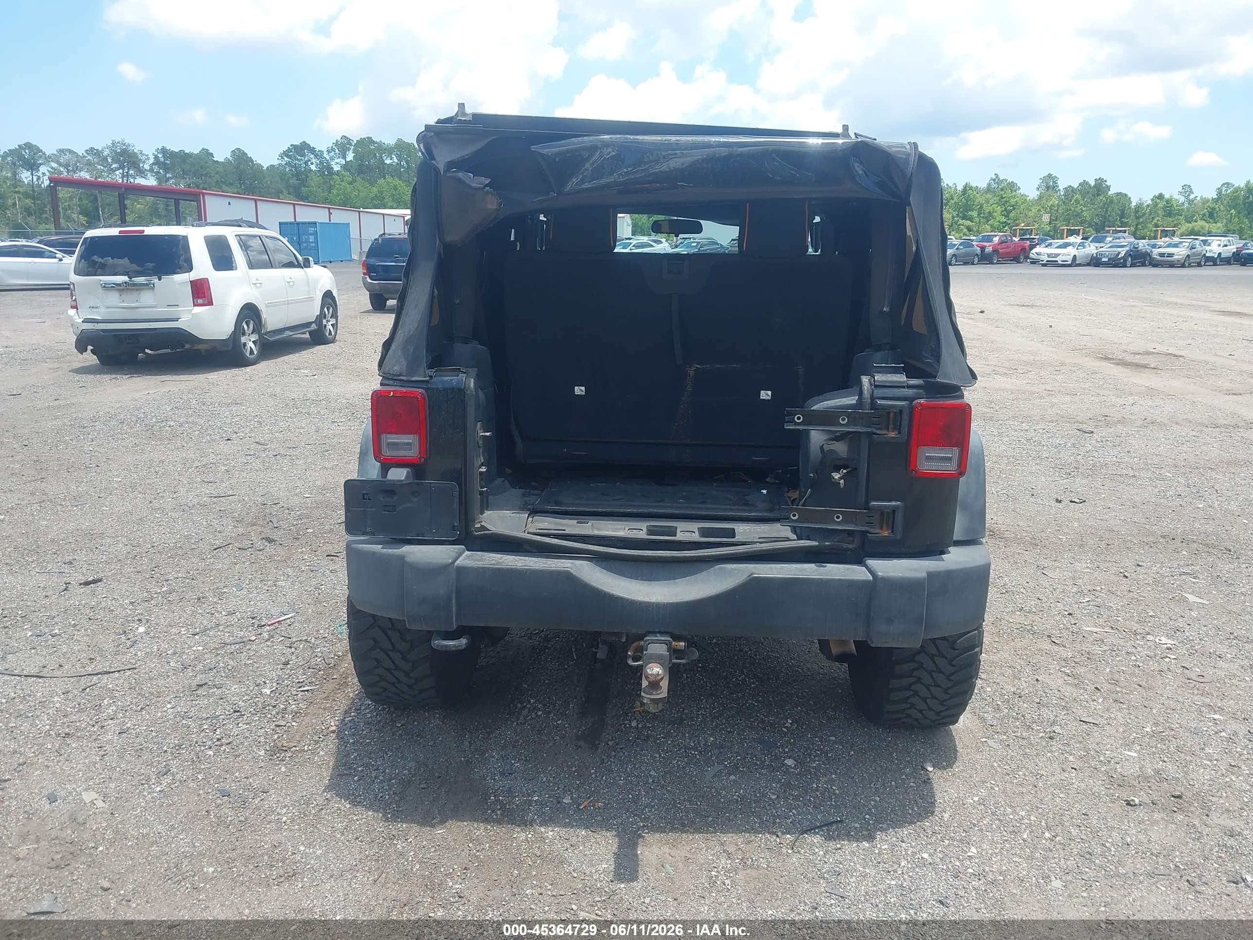 2011 Jeep Wrangler Sport Черный vin: 1J4AA2D16BL620430