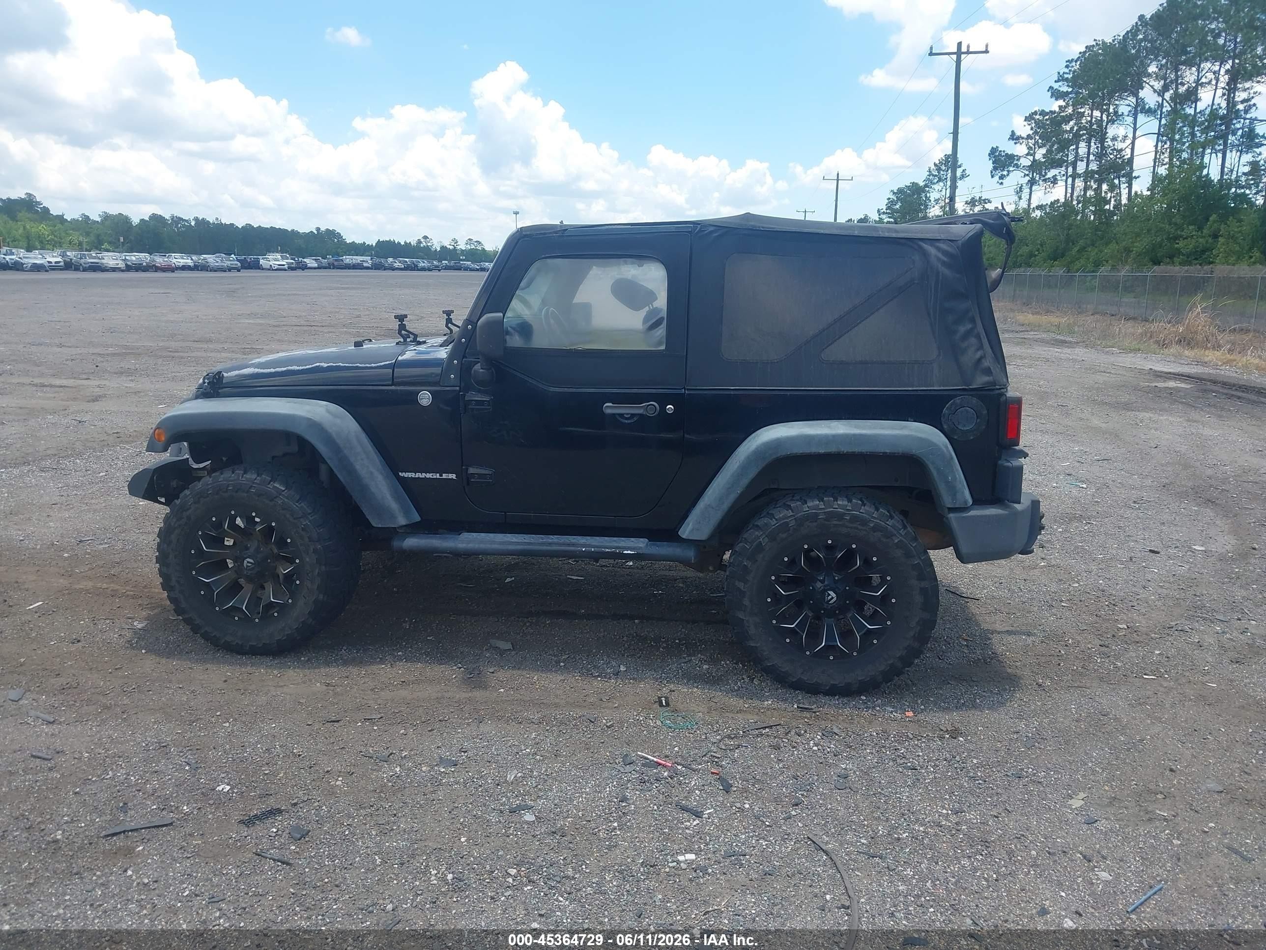 2011 Jeep Wrangler Sport Черный vin: 1J4AA2D16BL620430