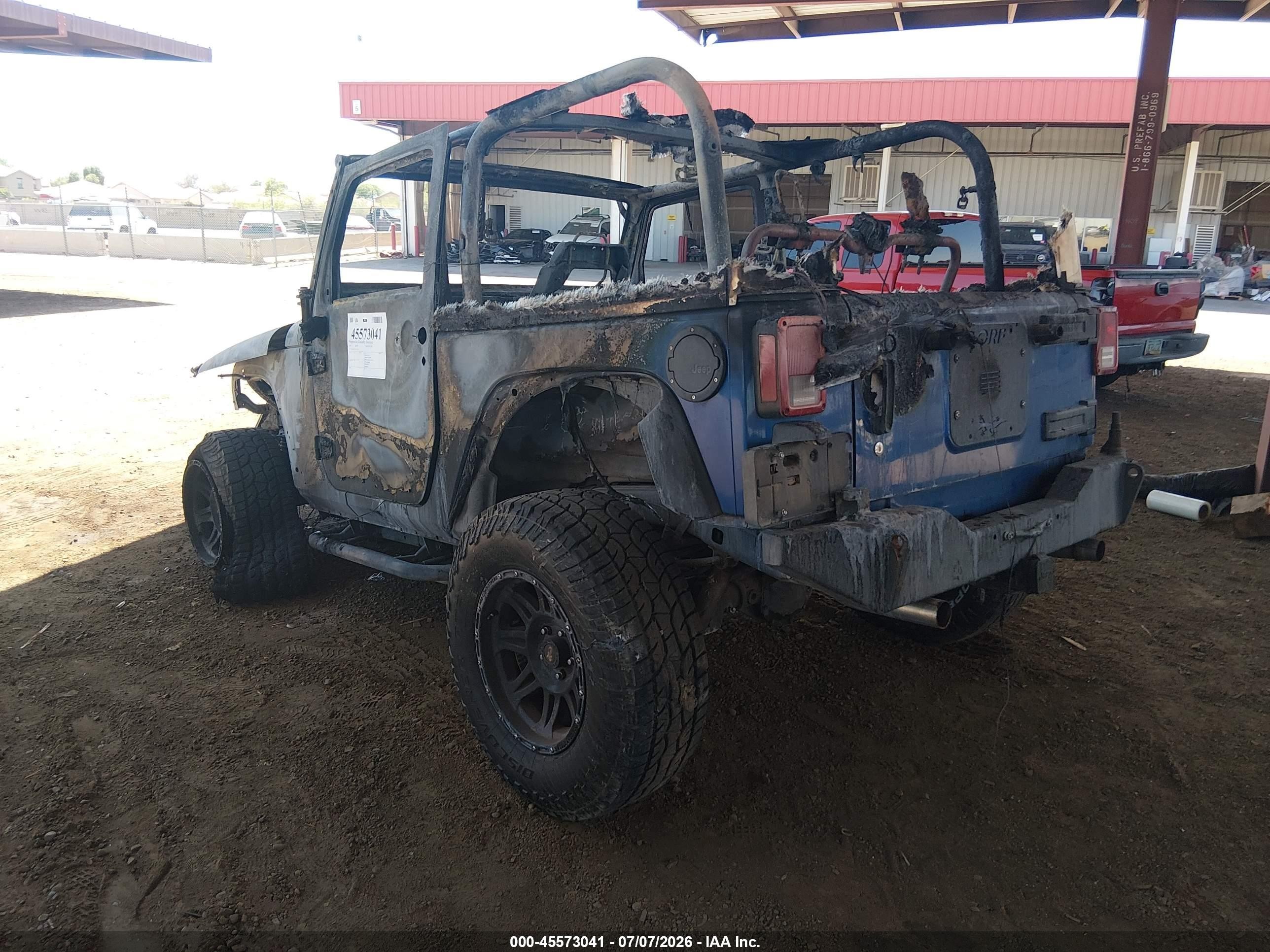 2010 Jeep Wrangler Sport Blue vin: 1J4AA2D17AL142551