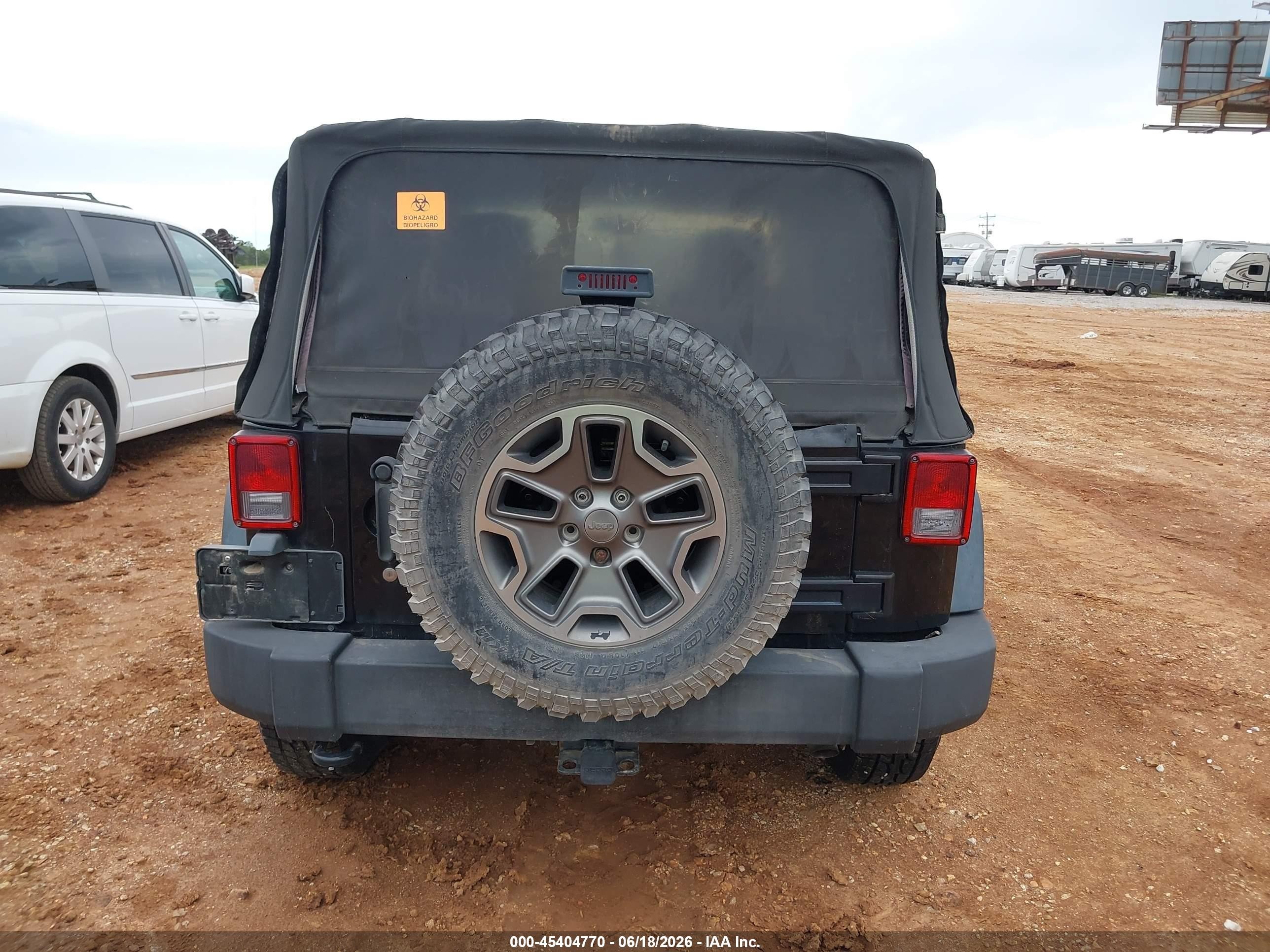 2010 Jeep Wrangler Sport Черный vin: 1J4AA2D17AL205681