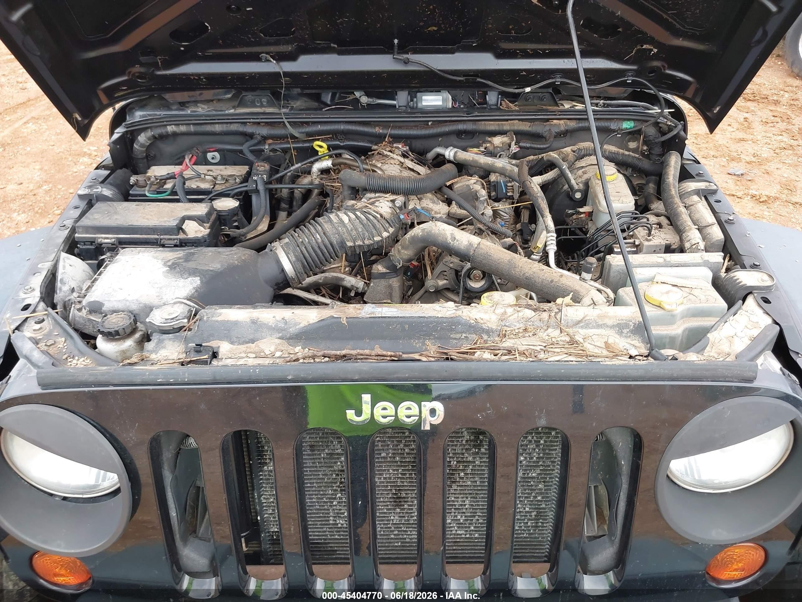 2010 Jeep Wrangler Sport Черный vin: 1J4AA2D17AL205681
