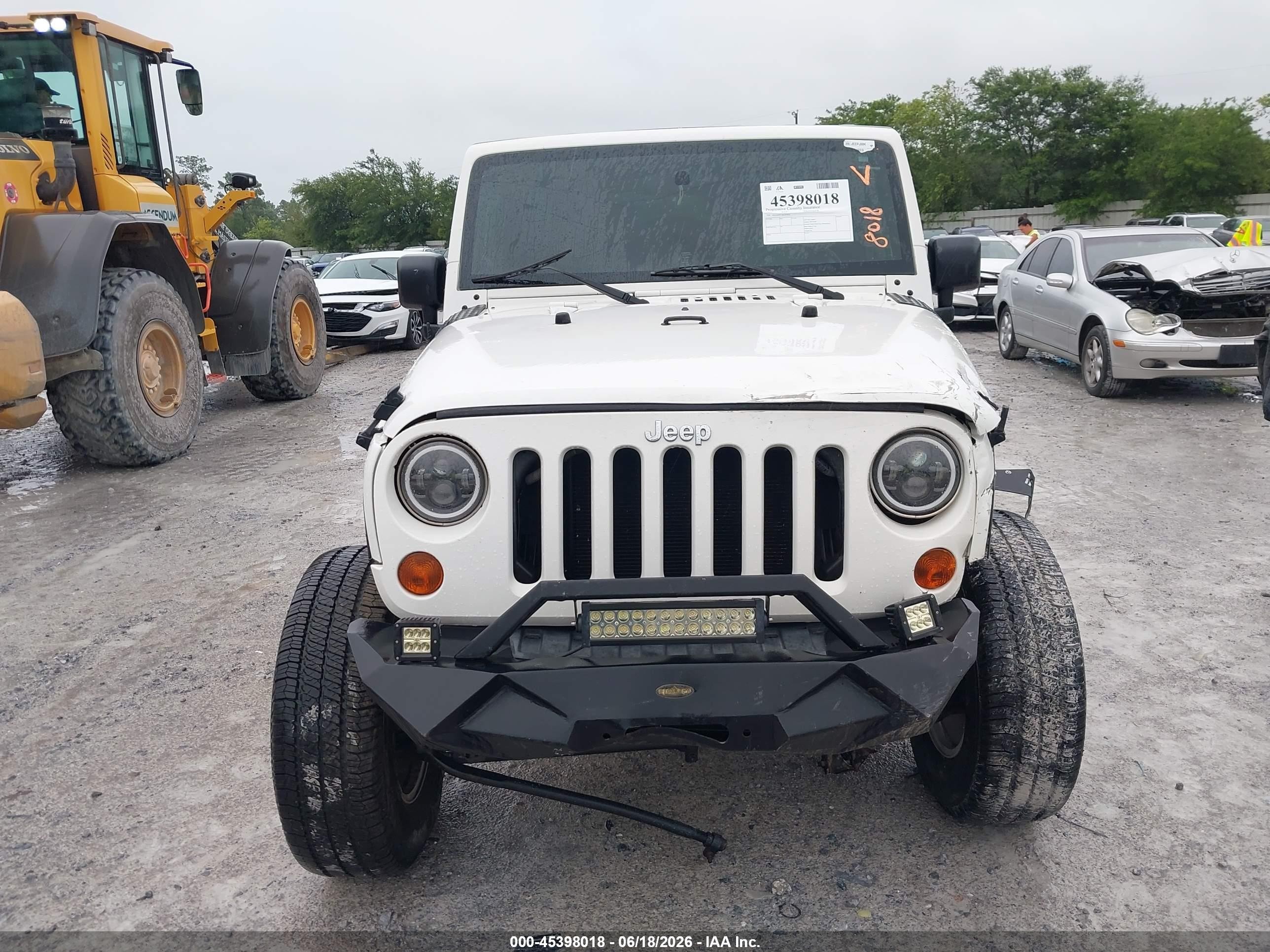 2010 Jeep Wrangler Sport White vin: 1J4AA2D17AL227972