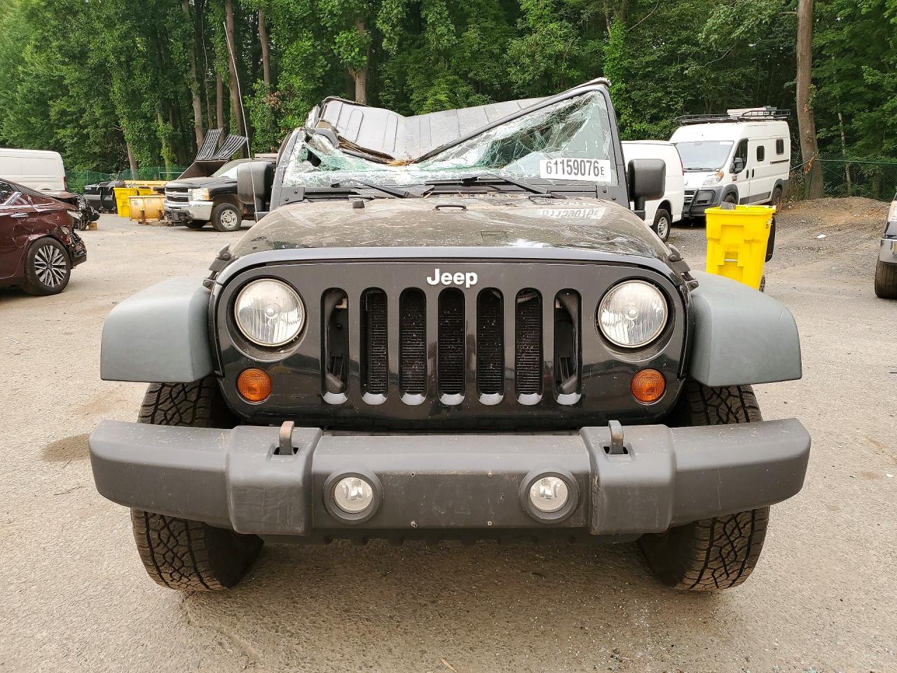 2011 Jeep Wrangler Sport Черный vin: 1J4AA2D17BL504752