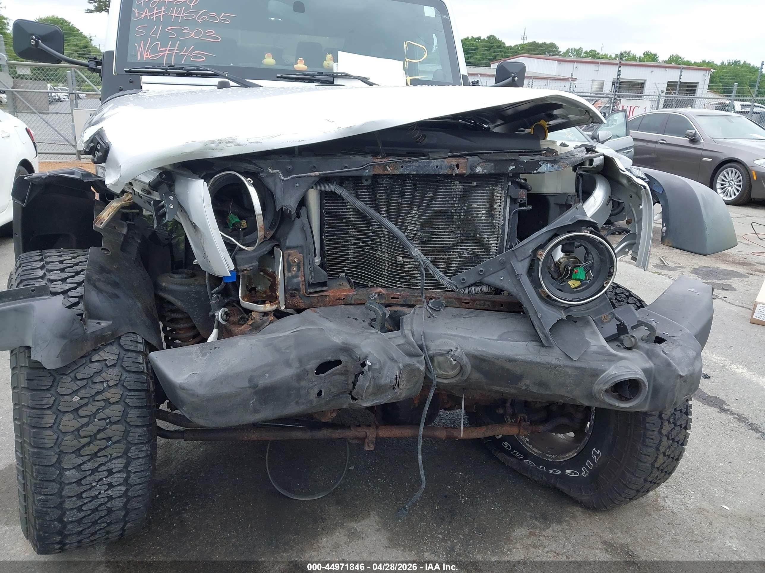 2011 Jeep Wrangler Sport Silver vin: 1J4AA2D17BL545303
