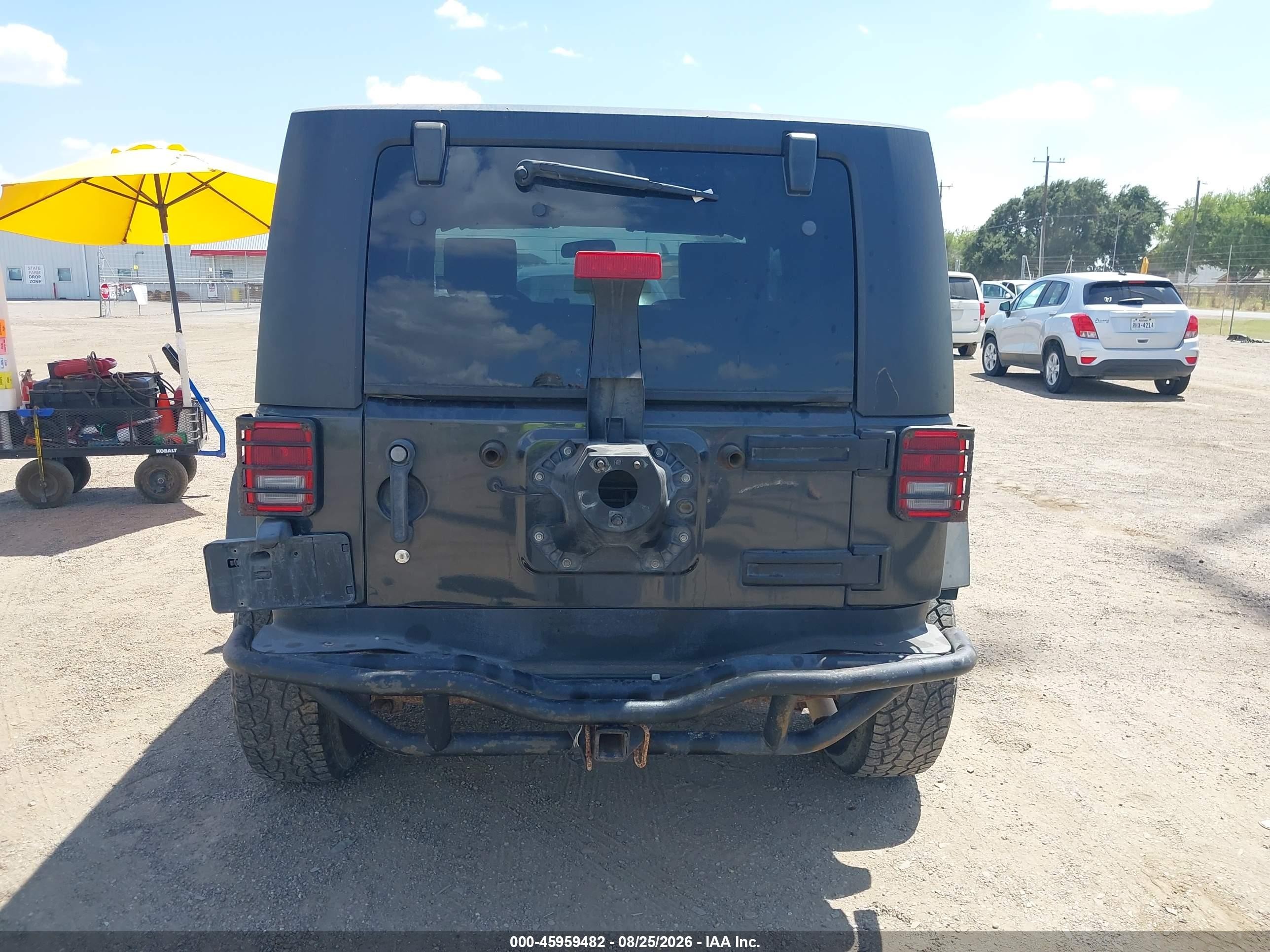2010 Jeep Wrangler Sport Черный vin: 1J4AA2D18AL125421