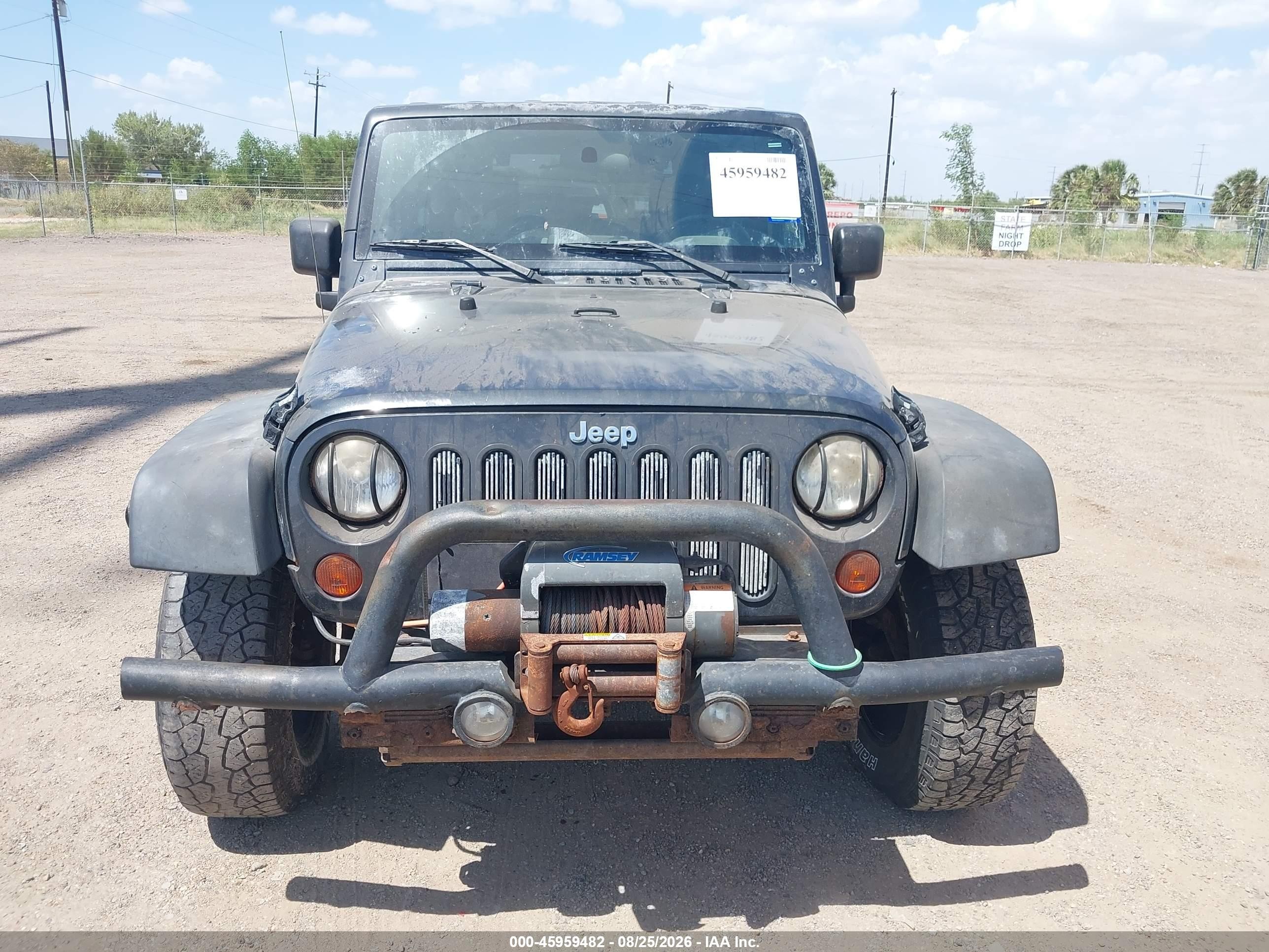 2010 Jeep Wrangler Sport Черный vin: 1J4AA2D18AL125421