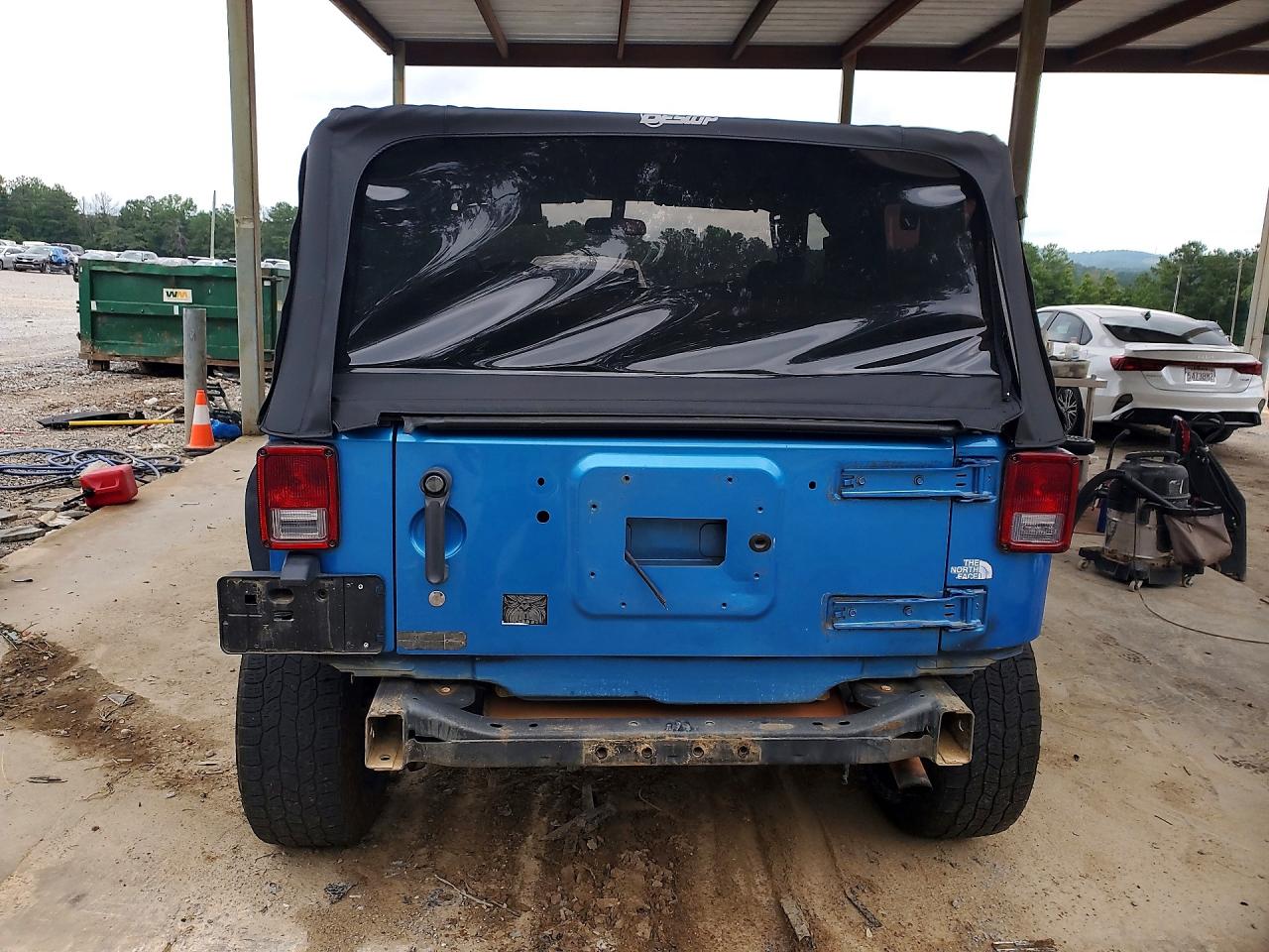 2010 Jeep Wrangler Sport Синий vin: 1J4AA2D18AL136998