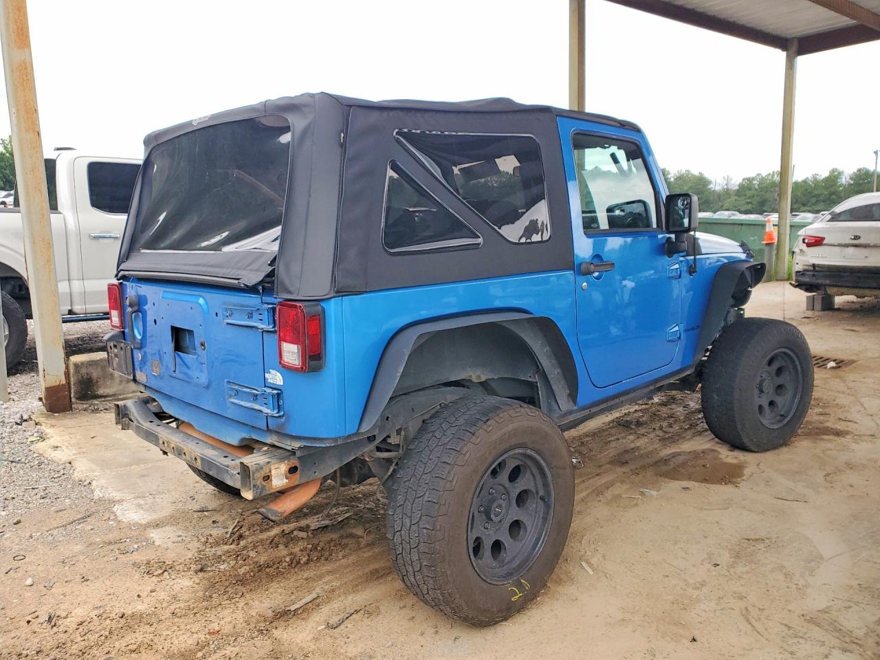 2010 Jeep Wrangler Sport Синий vin: 1J4AA2D18AL136998