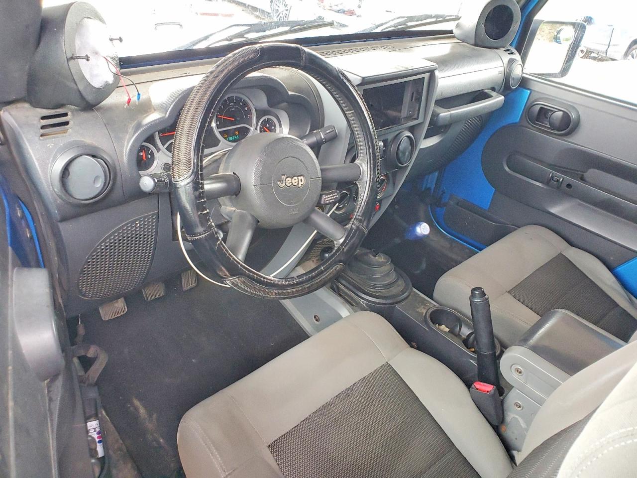 2010 Jeep Wrangler Sport Синий vin: 1J4AA2D18AL136998