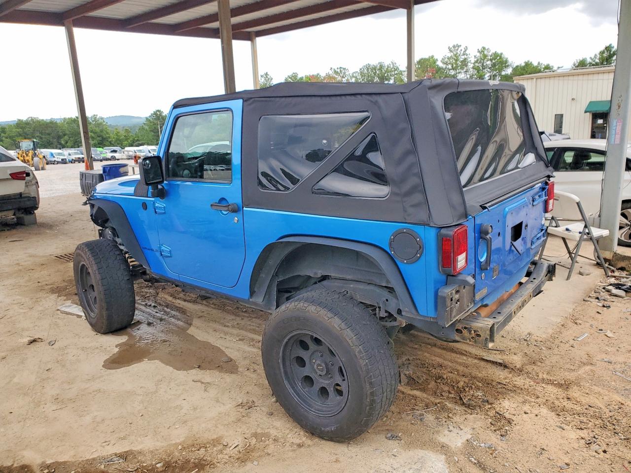 2010 Jeep Wrangler Sport Синий vin: 1J4AA2D18AL136998