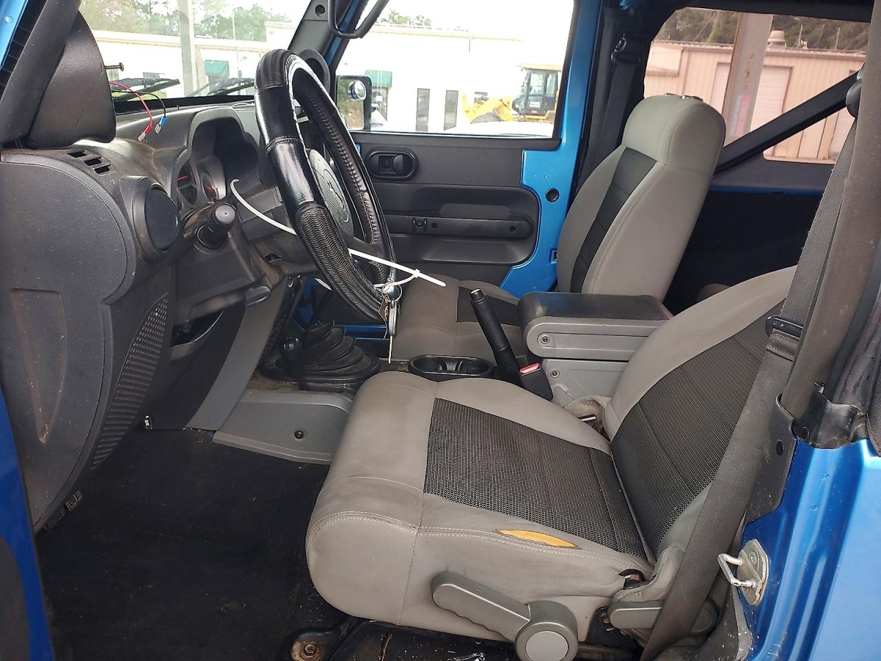 2010 Jeep Wrangler Sport Синий vin: 1J4AA2D18AL136998