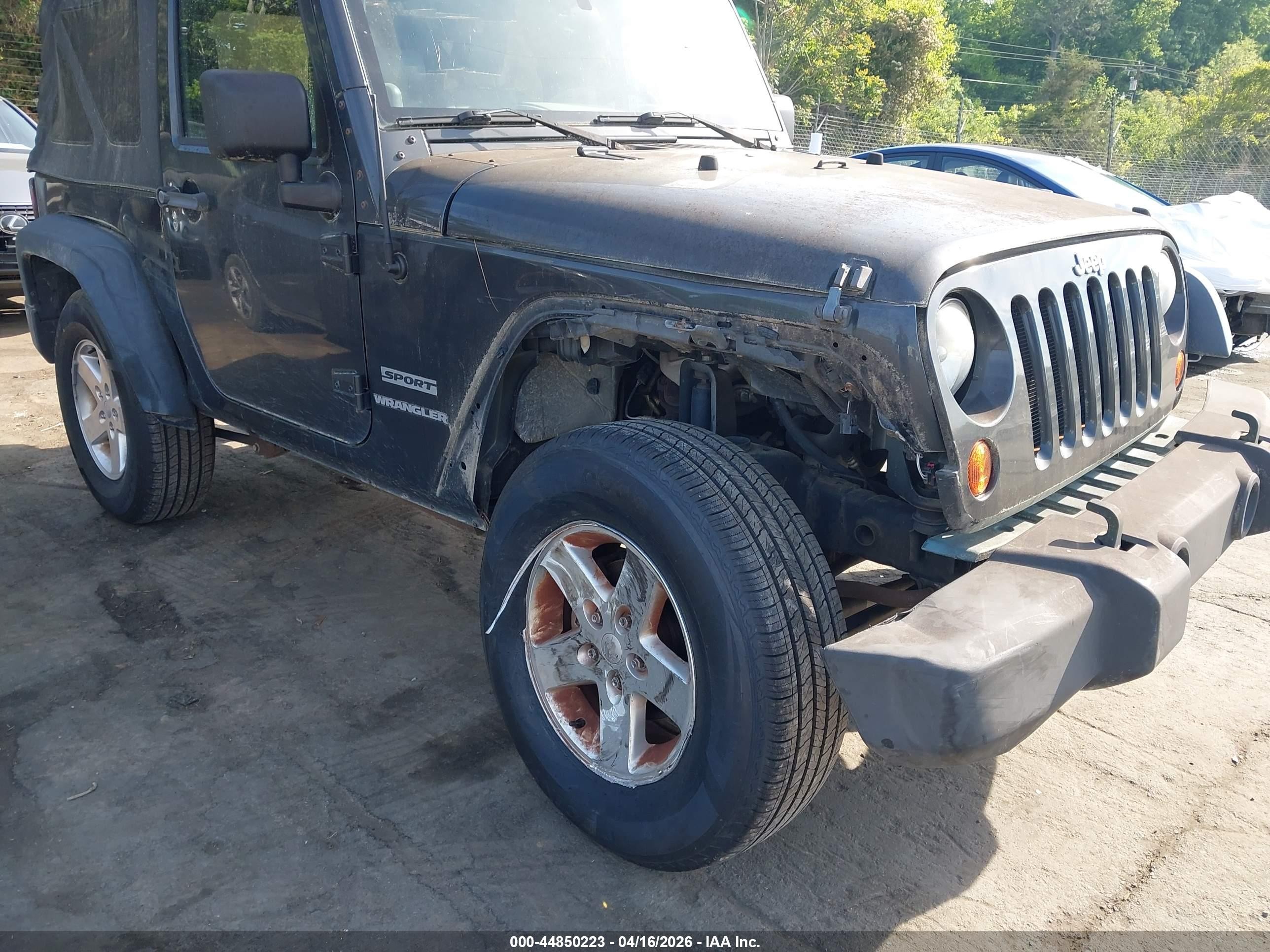 2010 Jeep Wrangler Sport Black vin: 1J4AA2D18AL144051