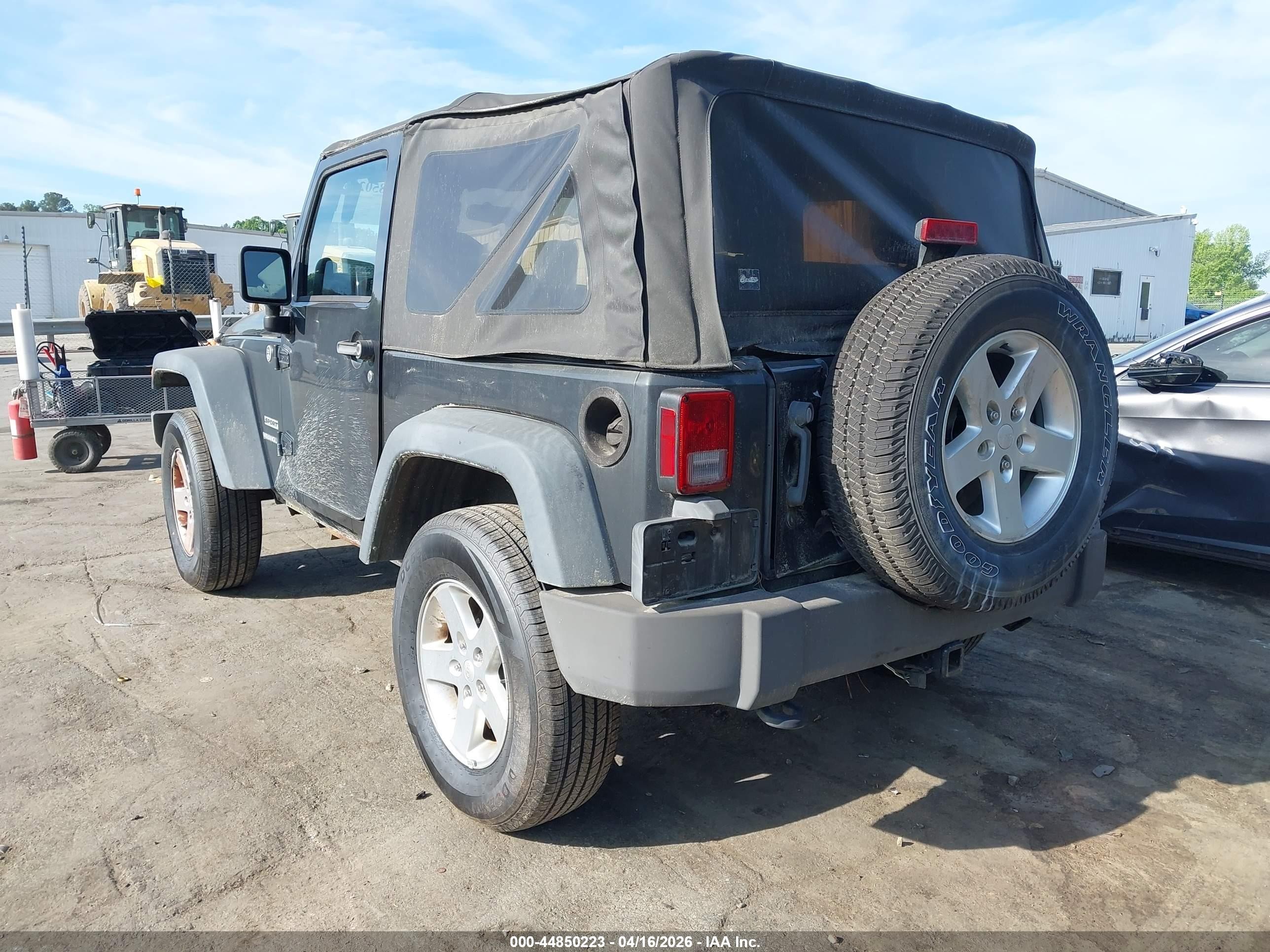 2010 Jeep Wrangler Sport Black vin: 1J4AA2D18AL144051