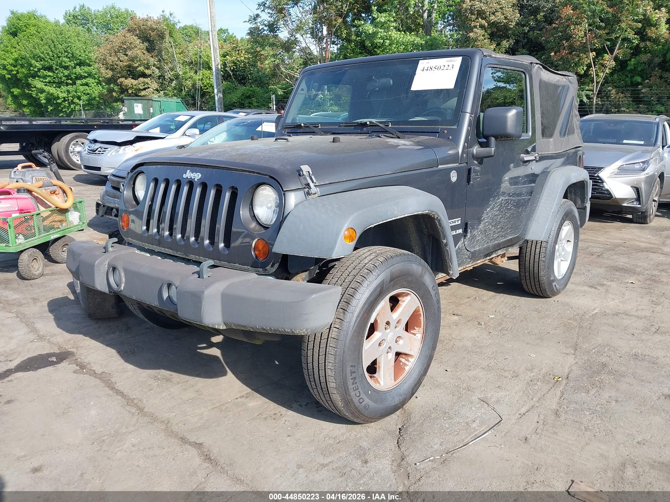 2010 Jeep Wrangler Sport Black vin: 1J4AA2D18AL144051
