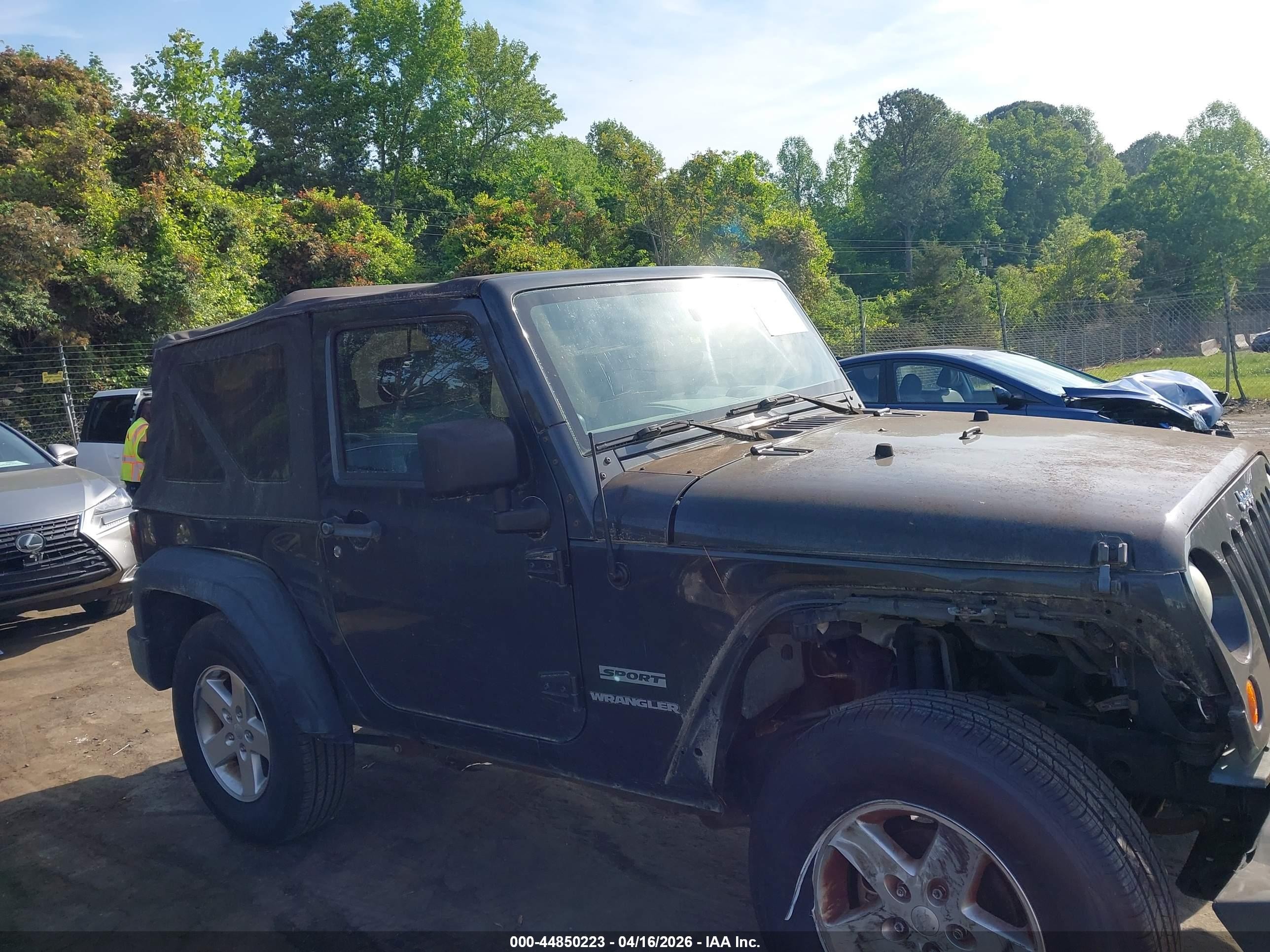 2010 Jeep Wrangler Sport Black vin: 1J4AA2D18AL144051