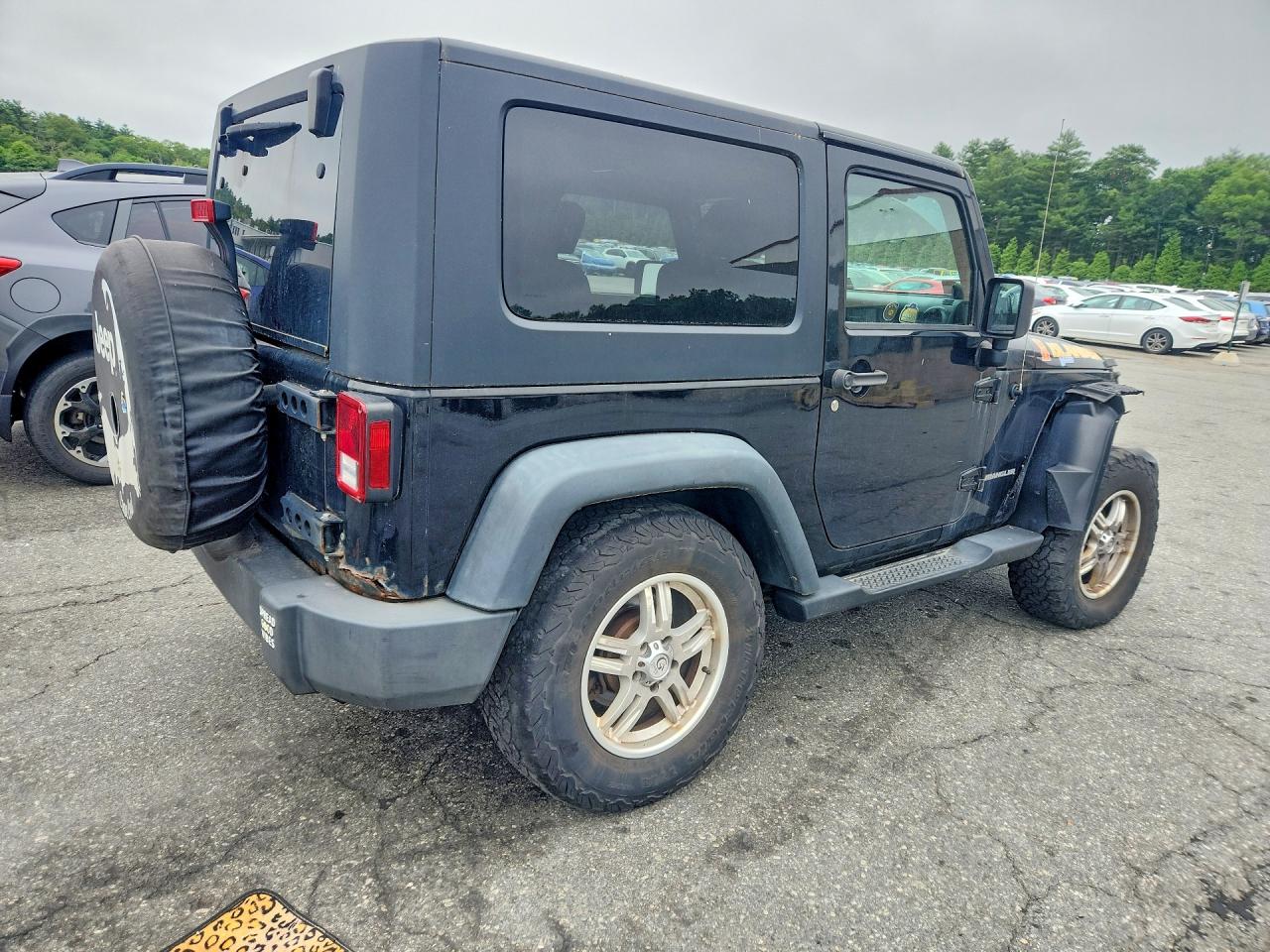 2010 Jeep Wrangler Sport Черный vin: 1J4AA2D18AL157527