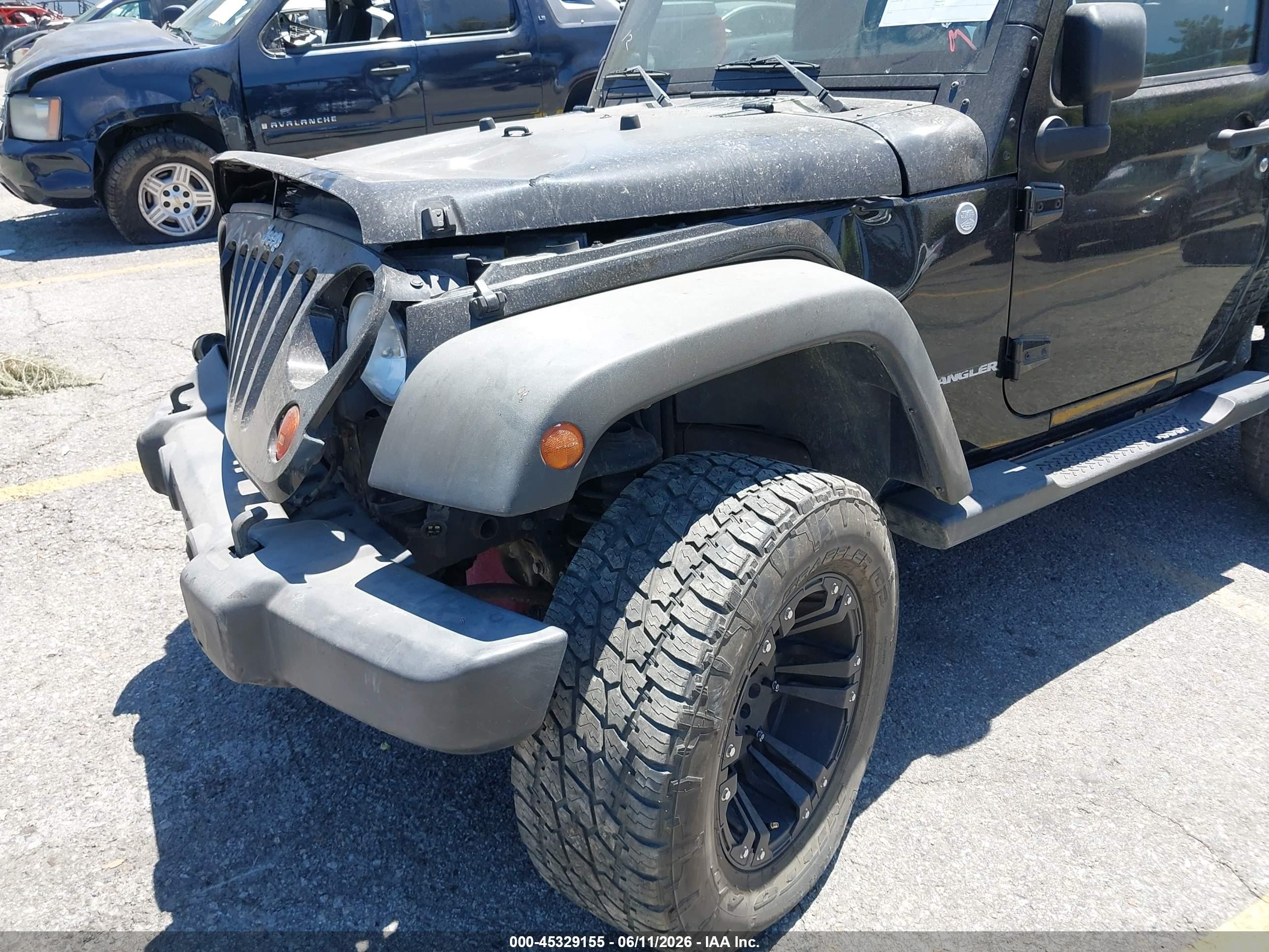 2010 Jeep Wrangler Sport Black vin: 1J4AA2D18AL233232
