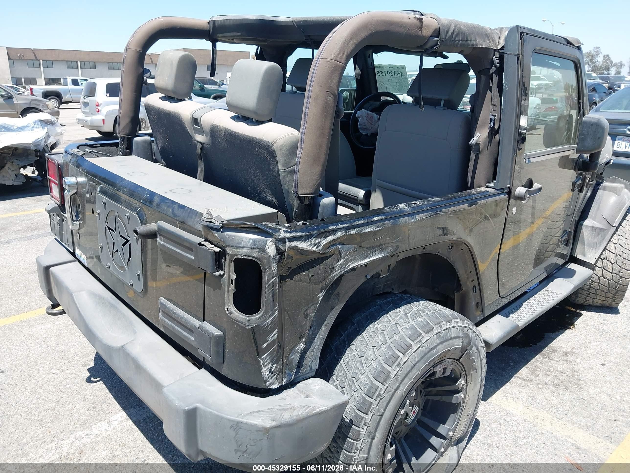 2010 Jeep Wrangler Sport Black vin: 1J4AA2D18AL233232