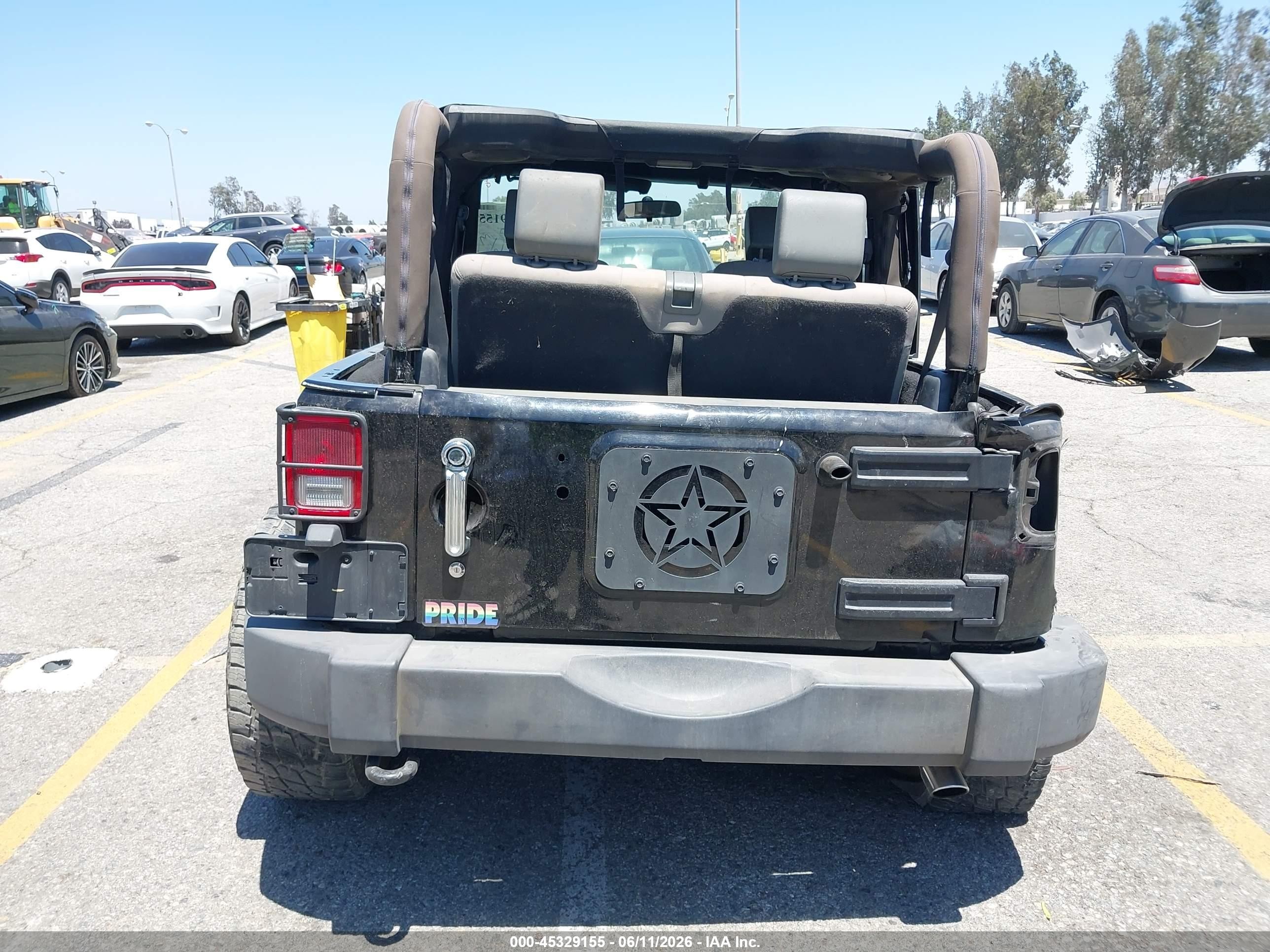 2010 Jeep Wrangler Sport Black vin: 1J4AA2D18AL233232