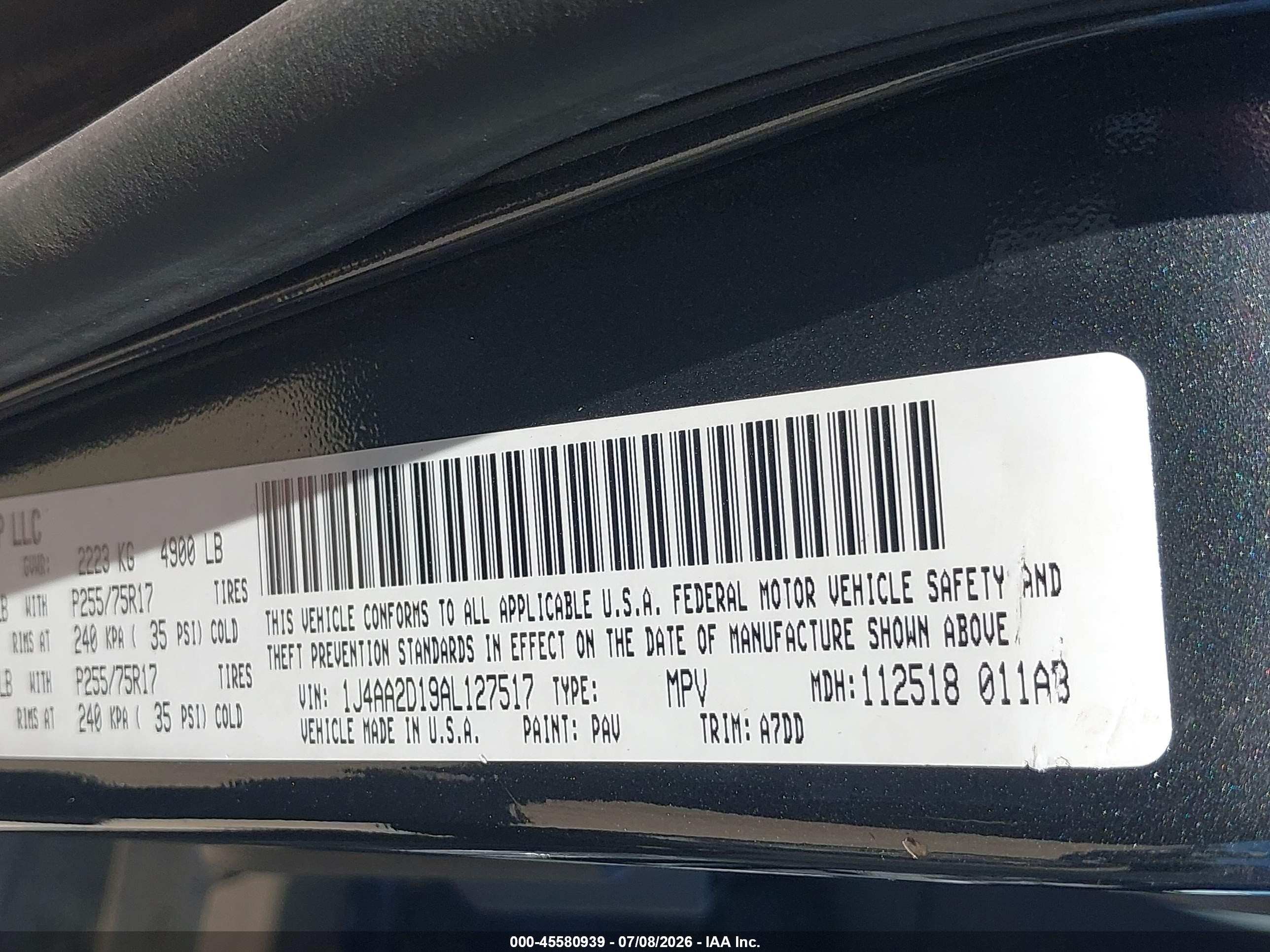 2010 Jeep Wrangler Sport Black vin: 1J4AA2D19AL127517