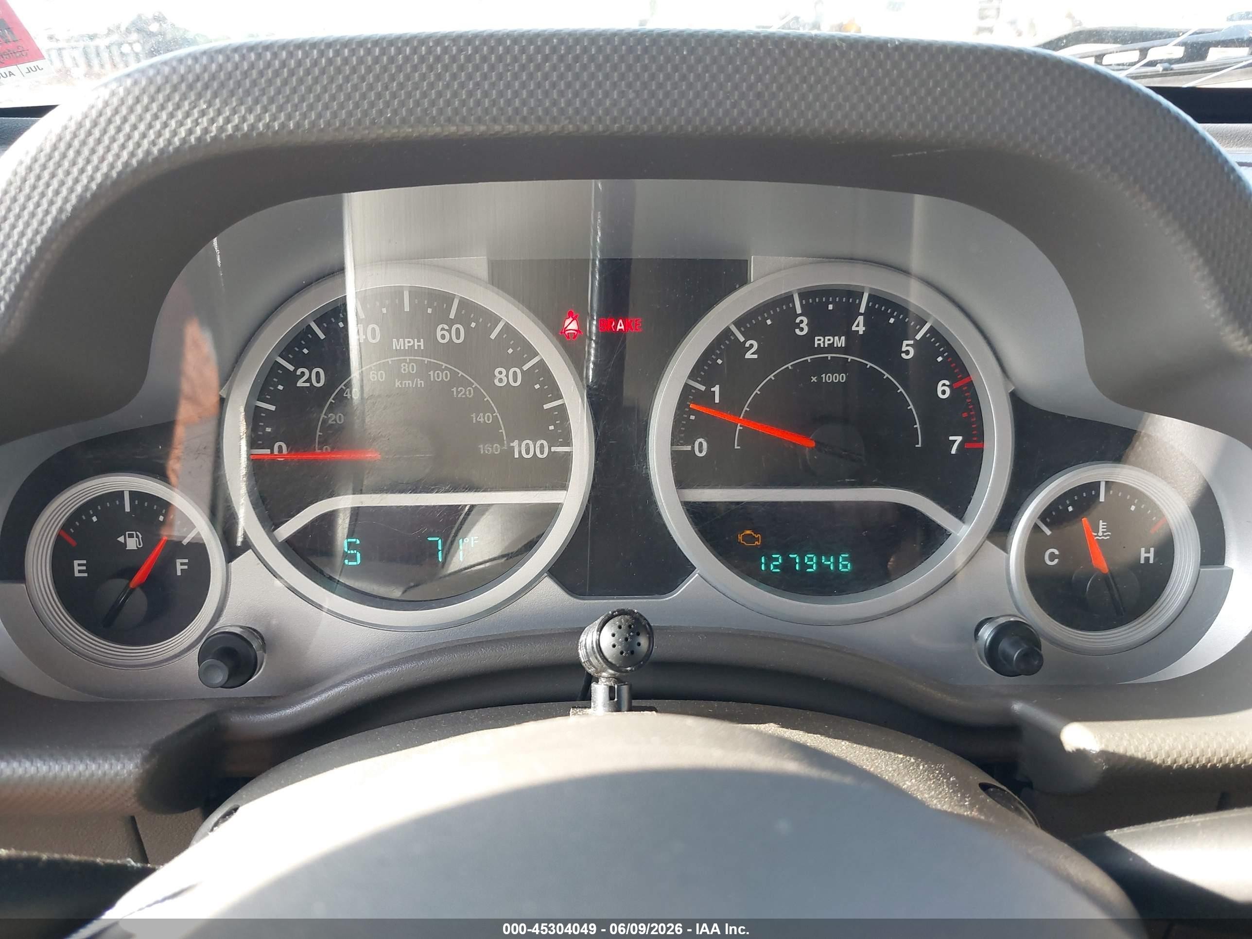 2010 Jeep Wrangler Sport Green vin: 1J4AA2D19AL204600
