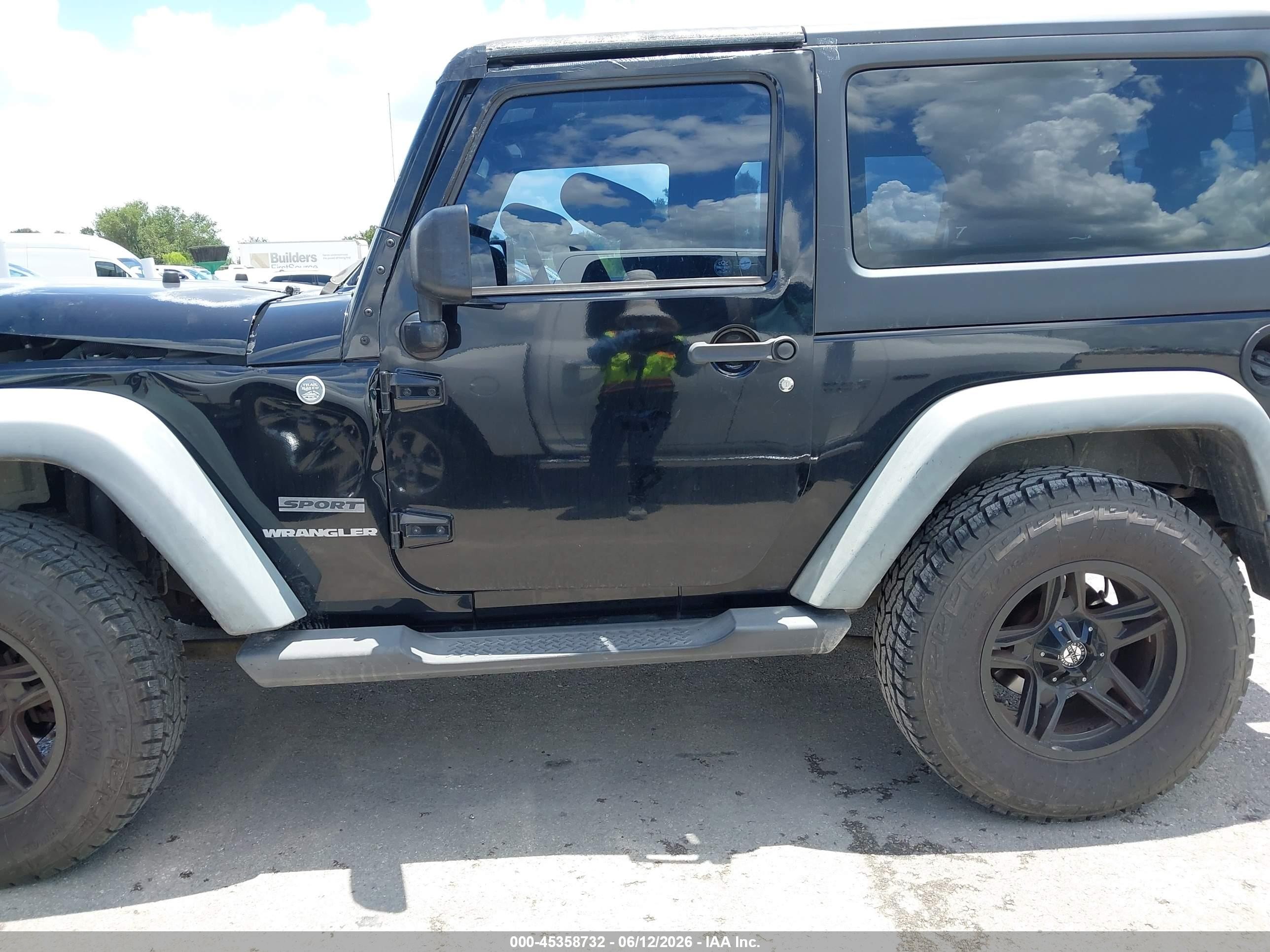 2011 Jeep Wrangler Sport Black vin: 1J4AA2D19BL580604