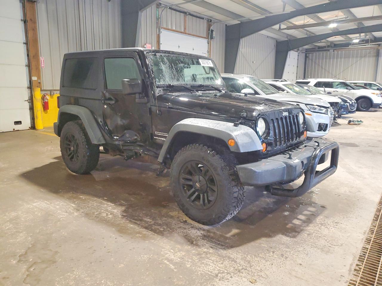 2011 Jeep Wrangler Sport Black vin: 1J4AA2D19BL596057