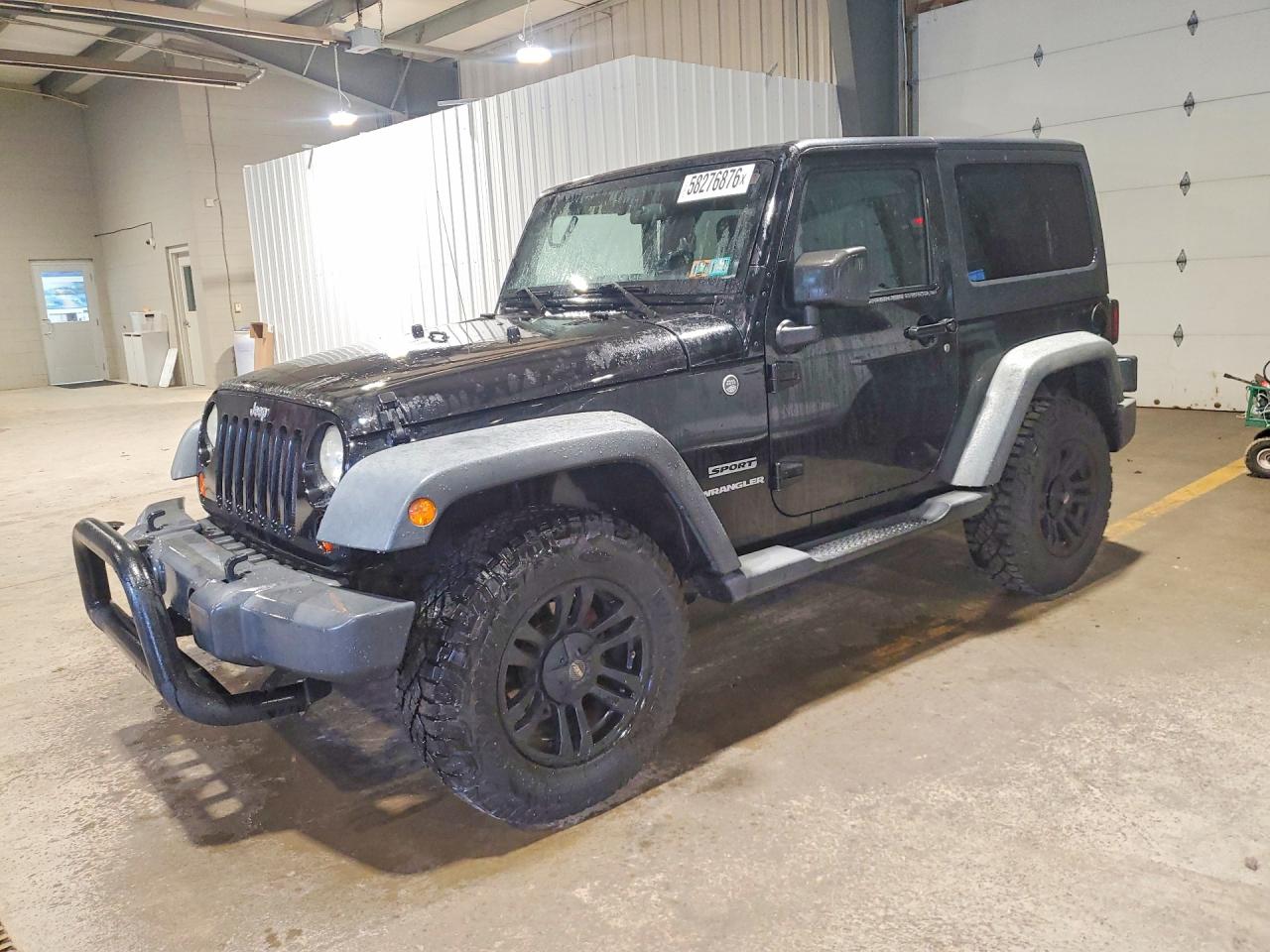 2011 Jeep Wrangler Sport Черный vin: 1J4AA2D19BL596057