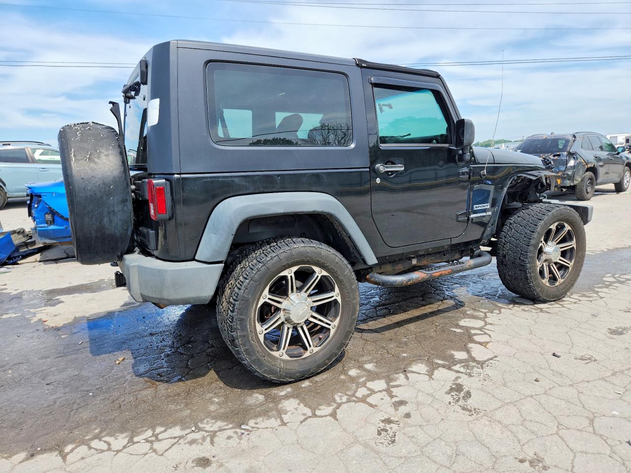 2010 Jeep Wrangler Sport Black vin: 1J4AA2D1XAL112136