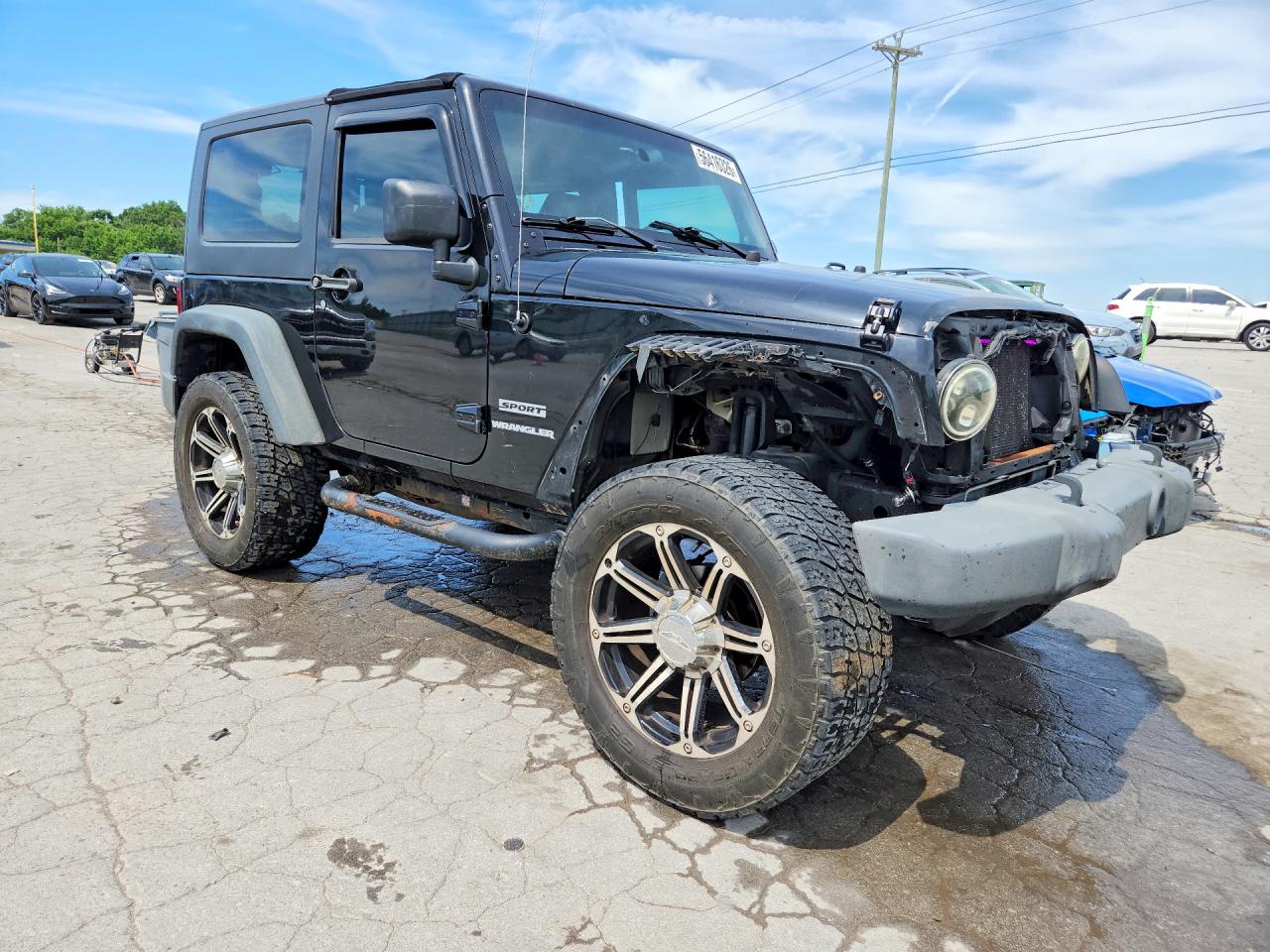 2010 Jeep Wrangler Sport Black vin: 1J4AA2D1XAL112136