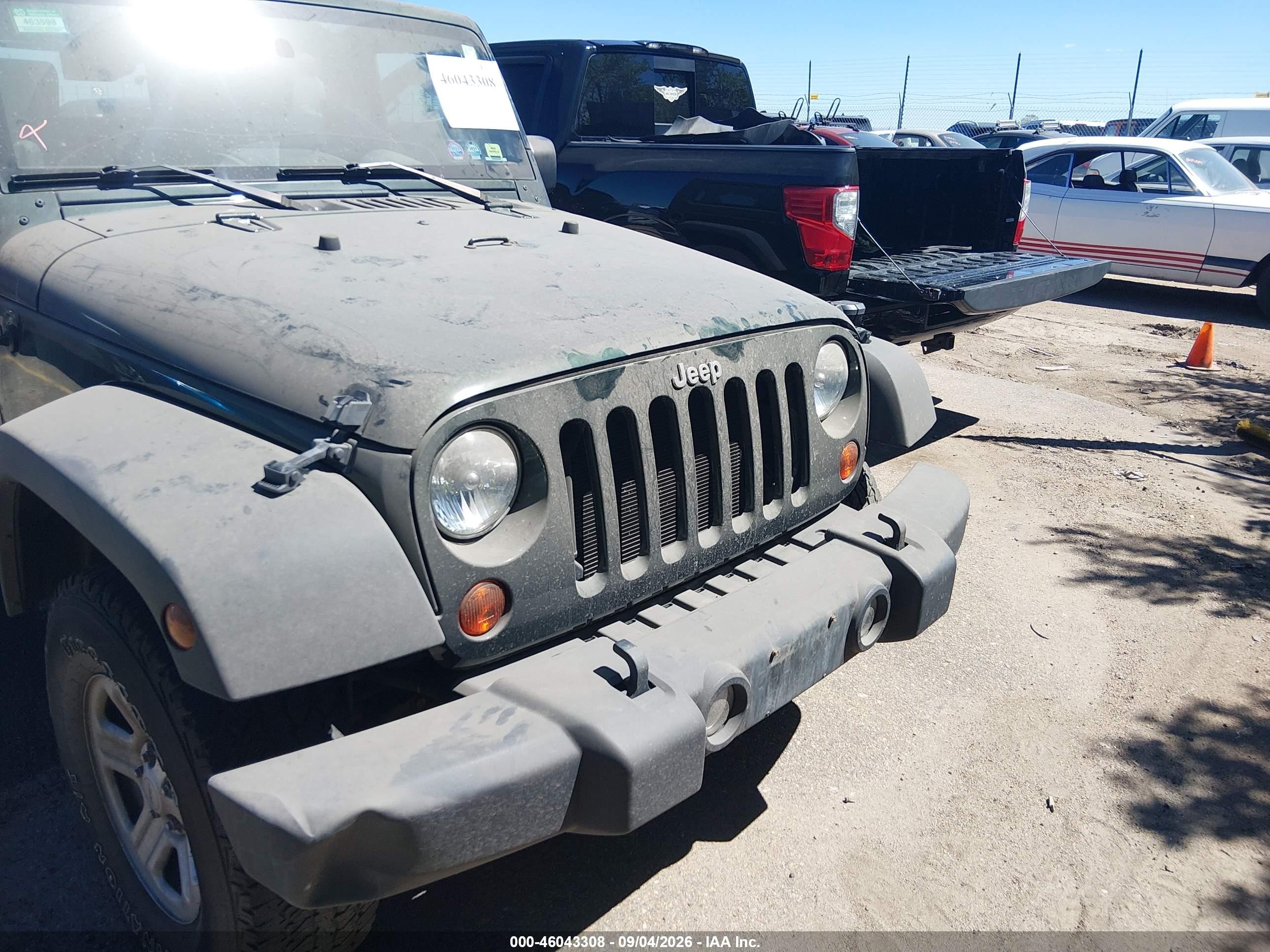 2010 Jeep Wrangler Sport Gray vin: 1J4AA2D1XAL151809