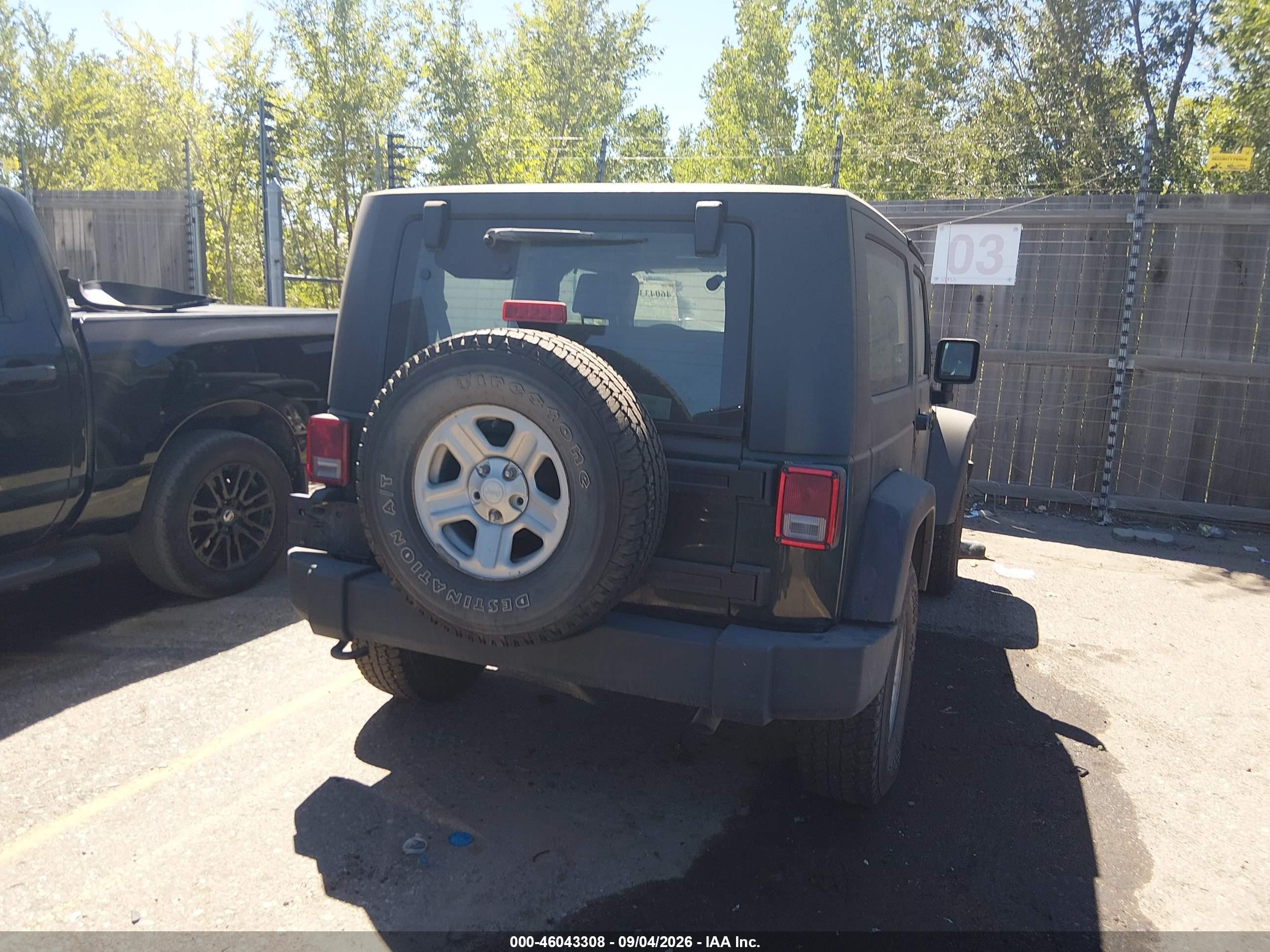 2010 Jeep Wrangler Sport Gray vin: 1J4AA2D1XAL151809