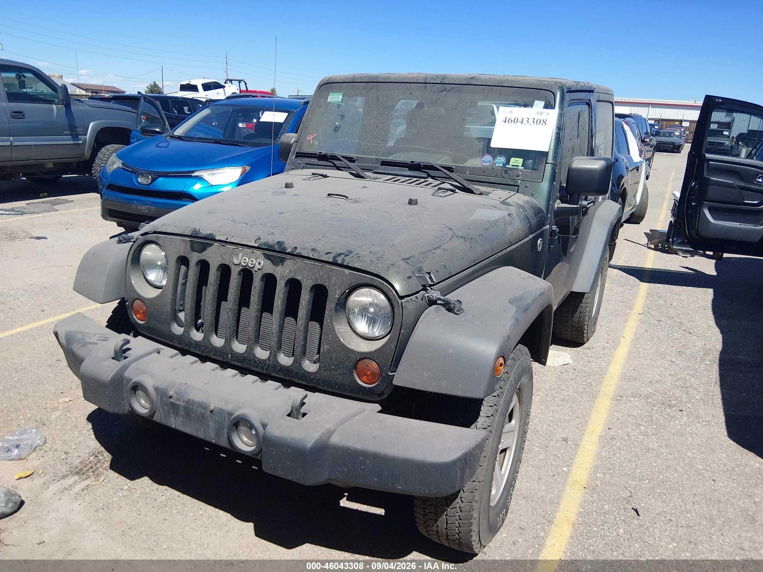 2010 Jeep Wrangler Sport Gray vin: 1J4AA2D1XAL151809