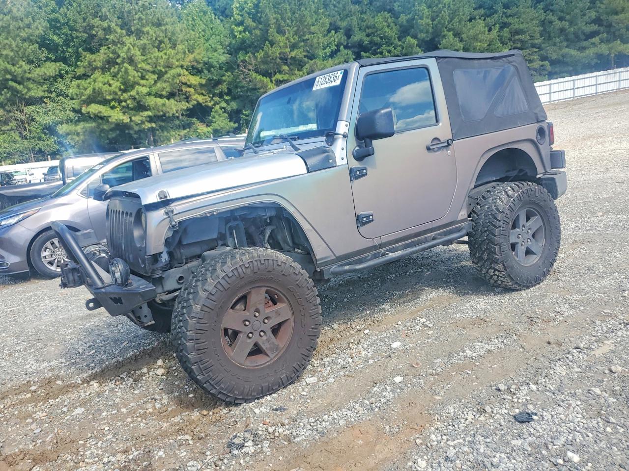 2011 Jeep Wrangler Sport Silver vin: 1J4AA2D1XBL505166