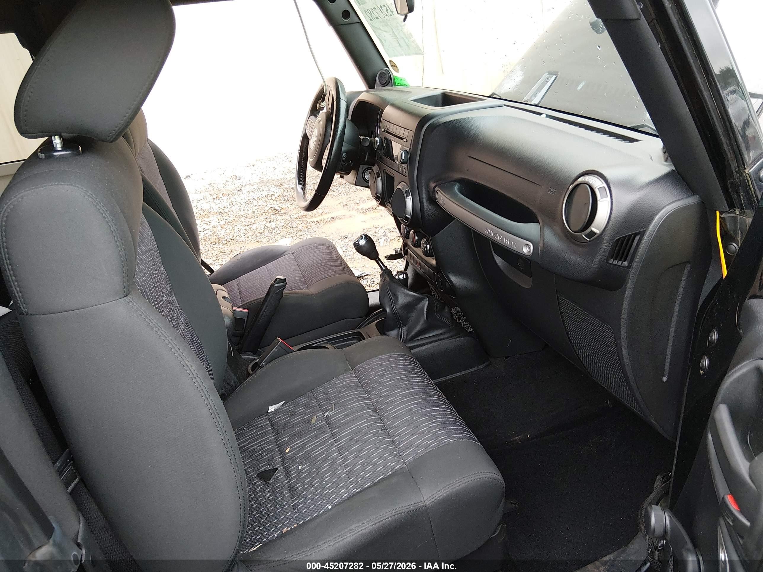 2011 Jeep Wrangler Sport Black vin: 1J4AA2D1XBL505300
