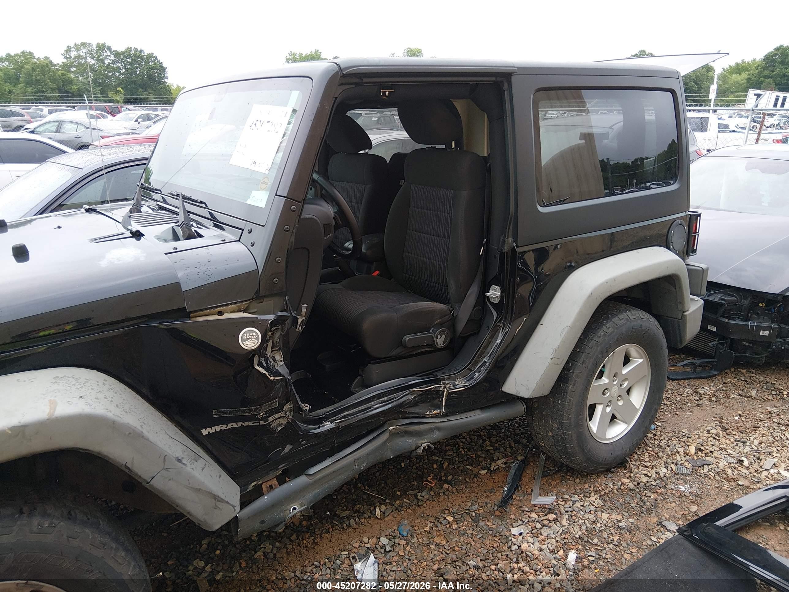 2011 Jeep Wrangler Sport Black vin: 1J4AA2D1XBL505300