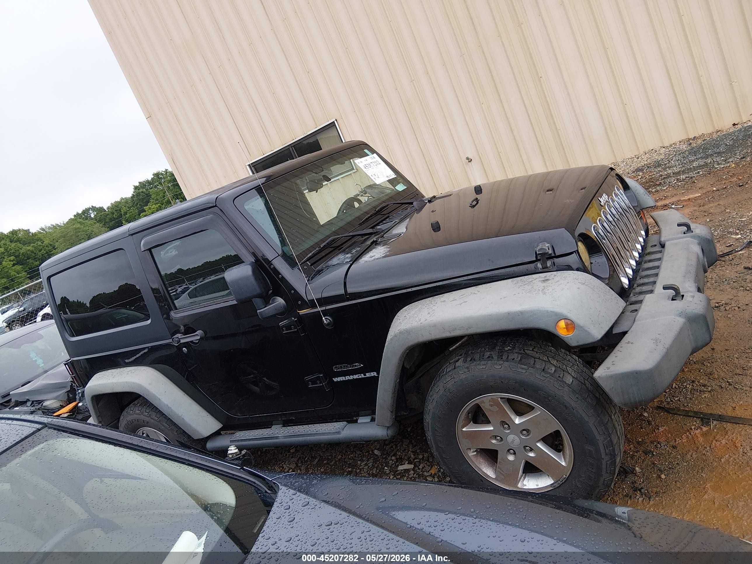 2011 Jeep Wrangler Sport Black vin: 1J4AA2D1XBL505300