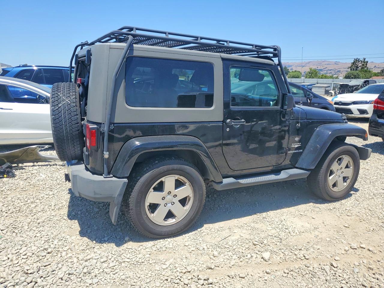 2010 Jeep Wrangler Sahara Black vin: 1J4AA5D11AL215818