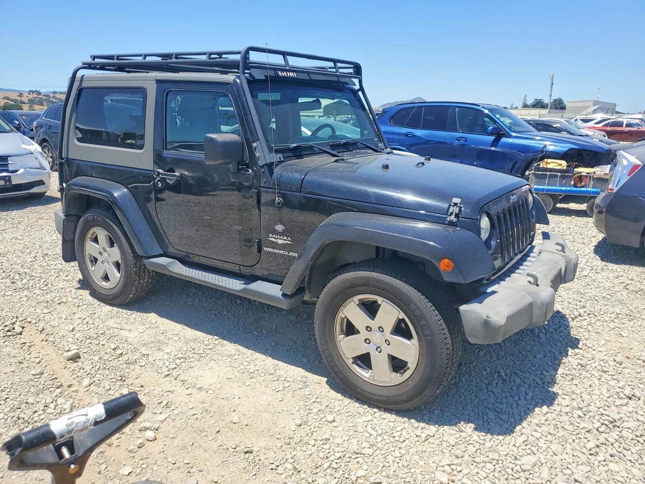 2010 Jeep Wrangler Sahara Black vin: 1J4AA5D11AL215818