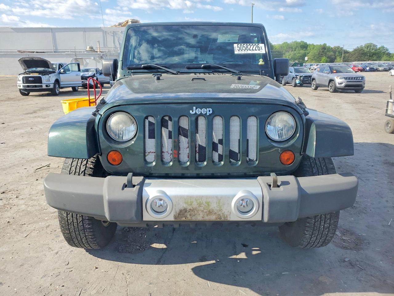 2010 Jeep Wrangler Sahara Green vin: 1J4AA5D13AL124906