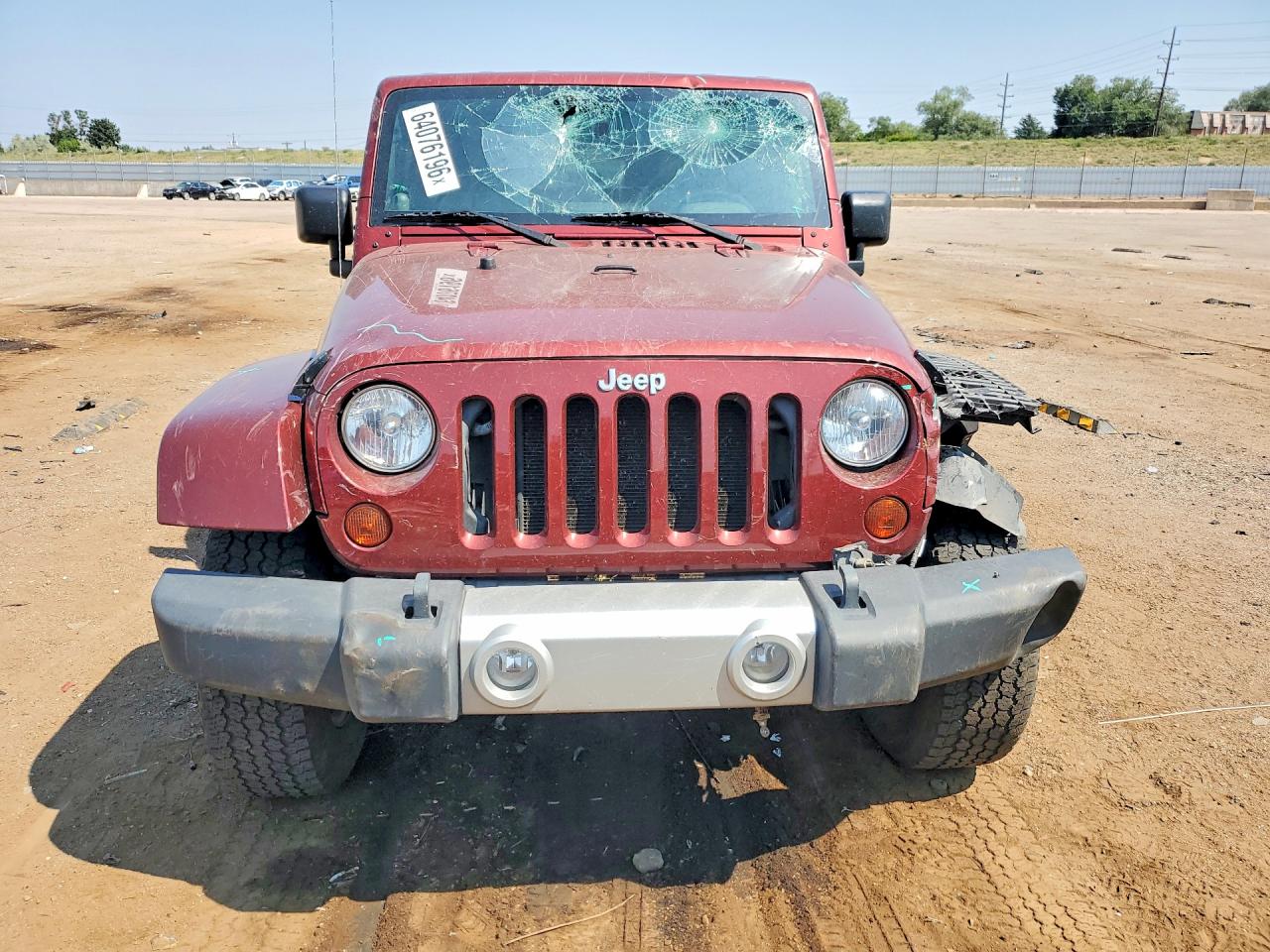 2010 Jeep Wrangler Sahara Maroon vin: 1J4AA5D17AL141224