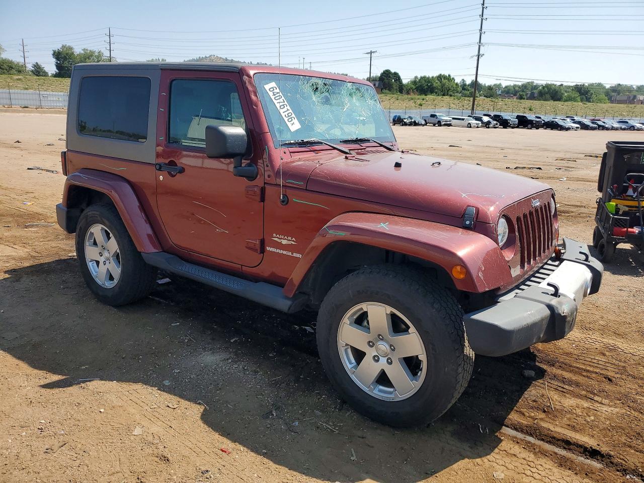 2010 Jeep Wrangler Sahara Maroon vin: 1J4AA5D17AL141224