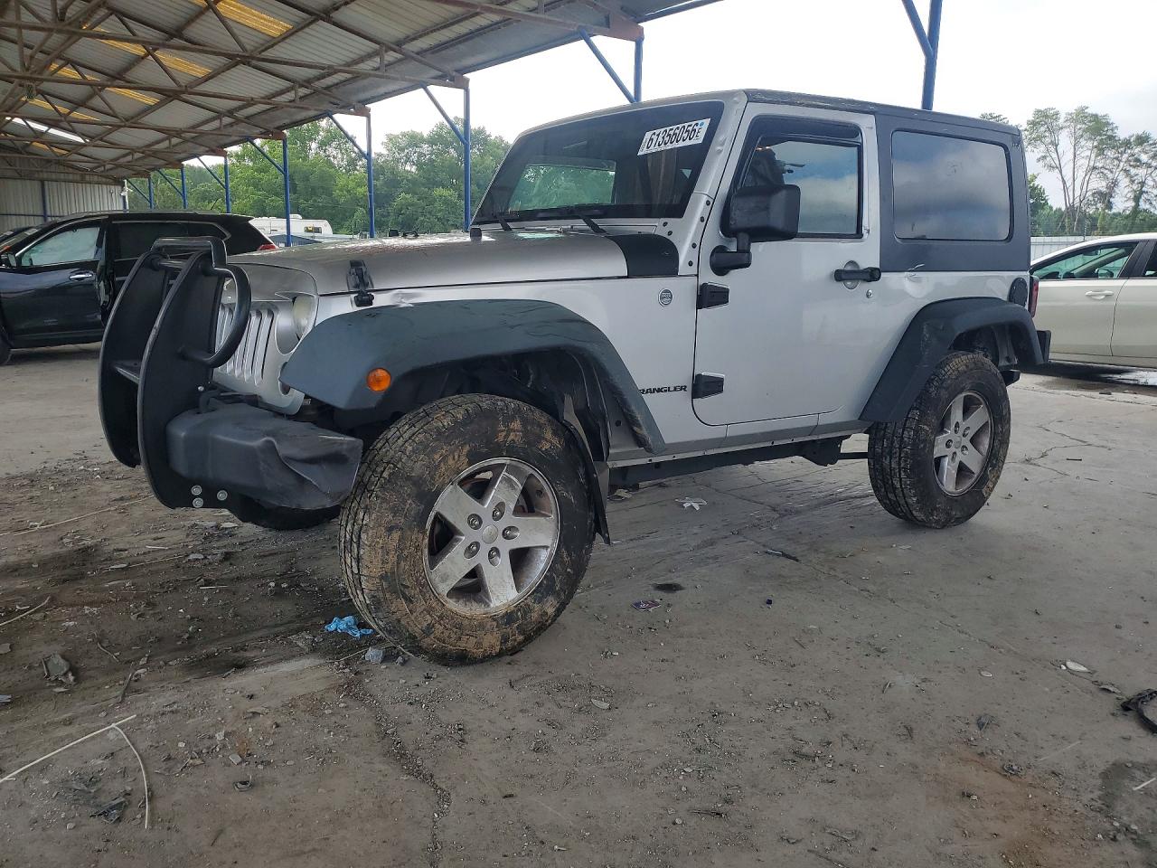 2011 Jeep Wrangler Sahara Silver vin: 1J4AA5D17BL541401