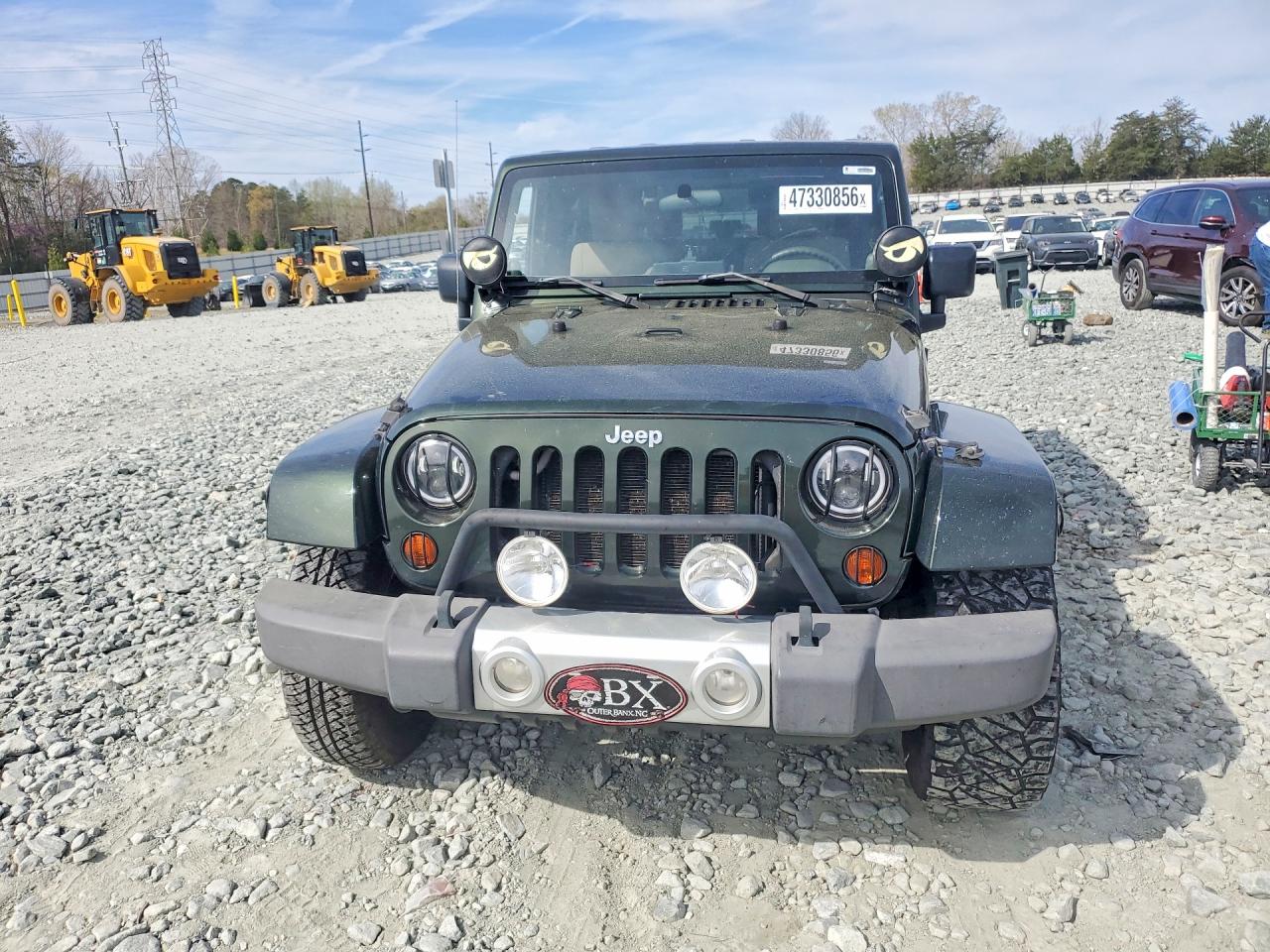 2010 Jeep Wrangler Sahara Green vin: 1J4AA5D19AL123176