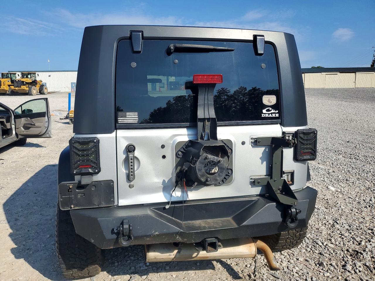 2010 Jeep Wrangler Unlimited Sport Silver vin: 1J4BA3H10AL197671