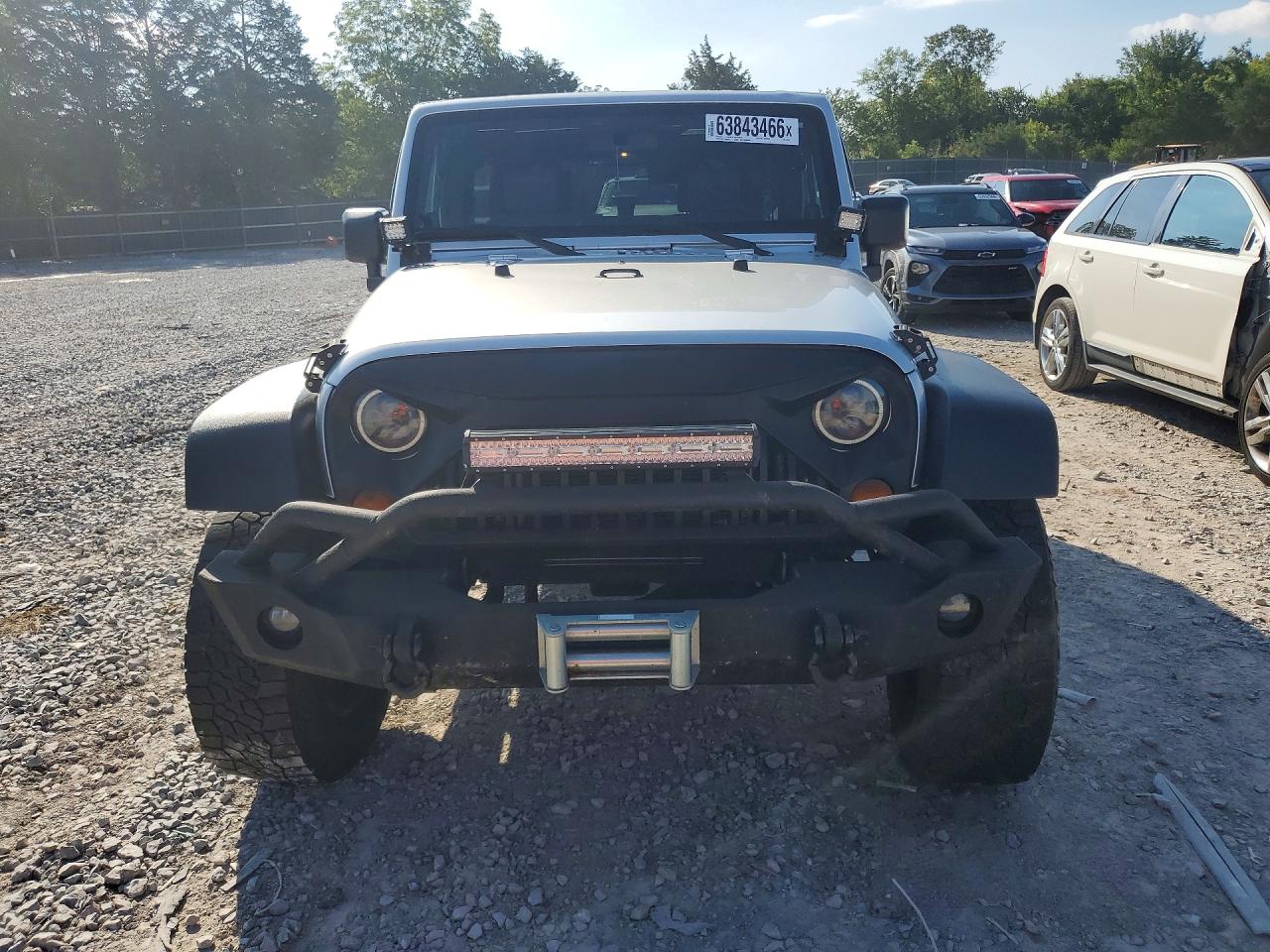 2010 Jeep Wrangler Unlimited Sport Silver vin: 1J4BA3H10AL197671