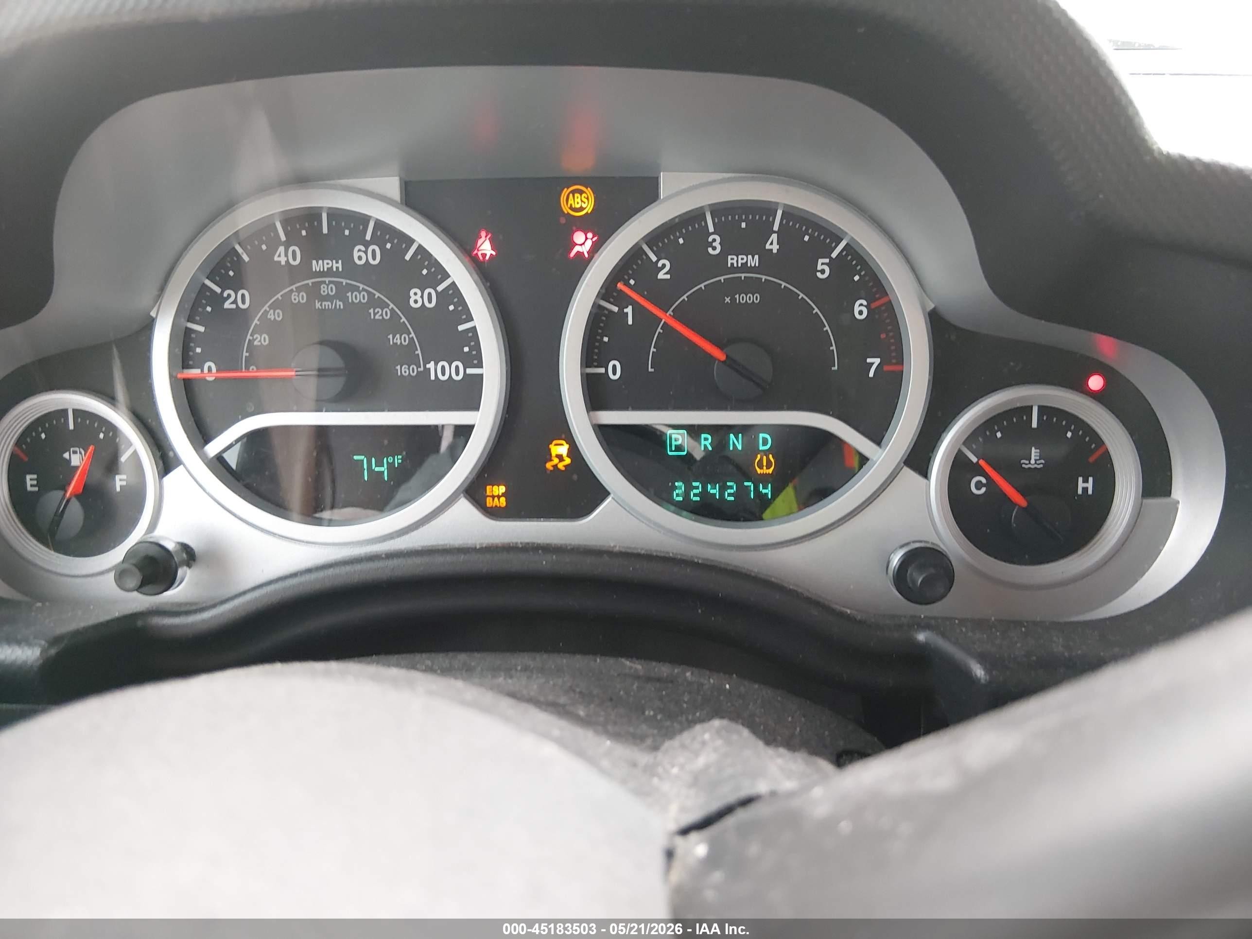 2010 Jeep Wrangler Unlimited Sport Gray vin: 1J4BA3H10AL218177