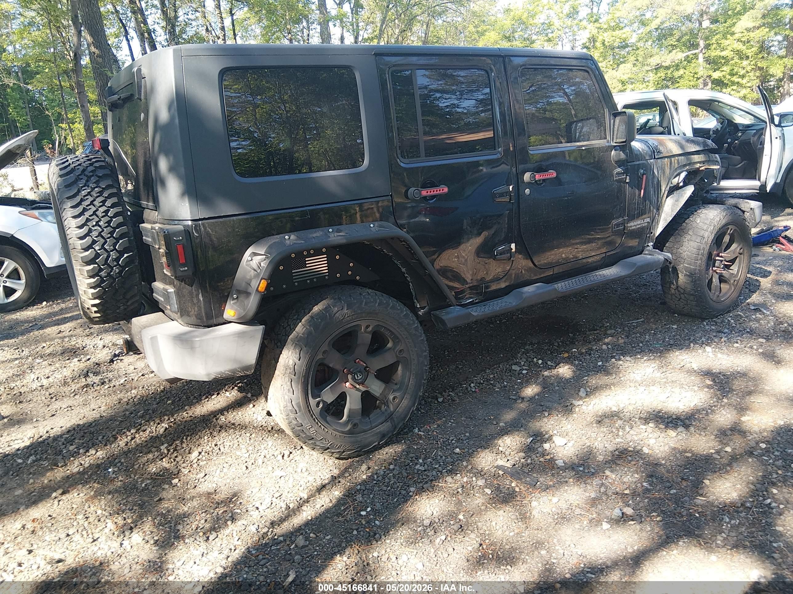2010 Jeep Wrangler Unlimited Sport Black vin: 1J4BA3H10AL226120